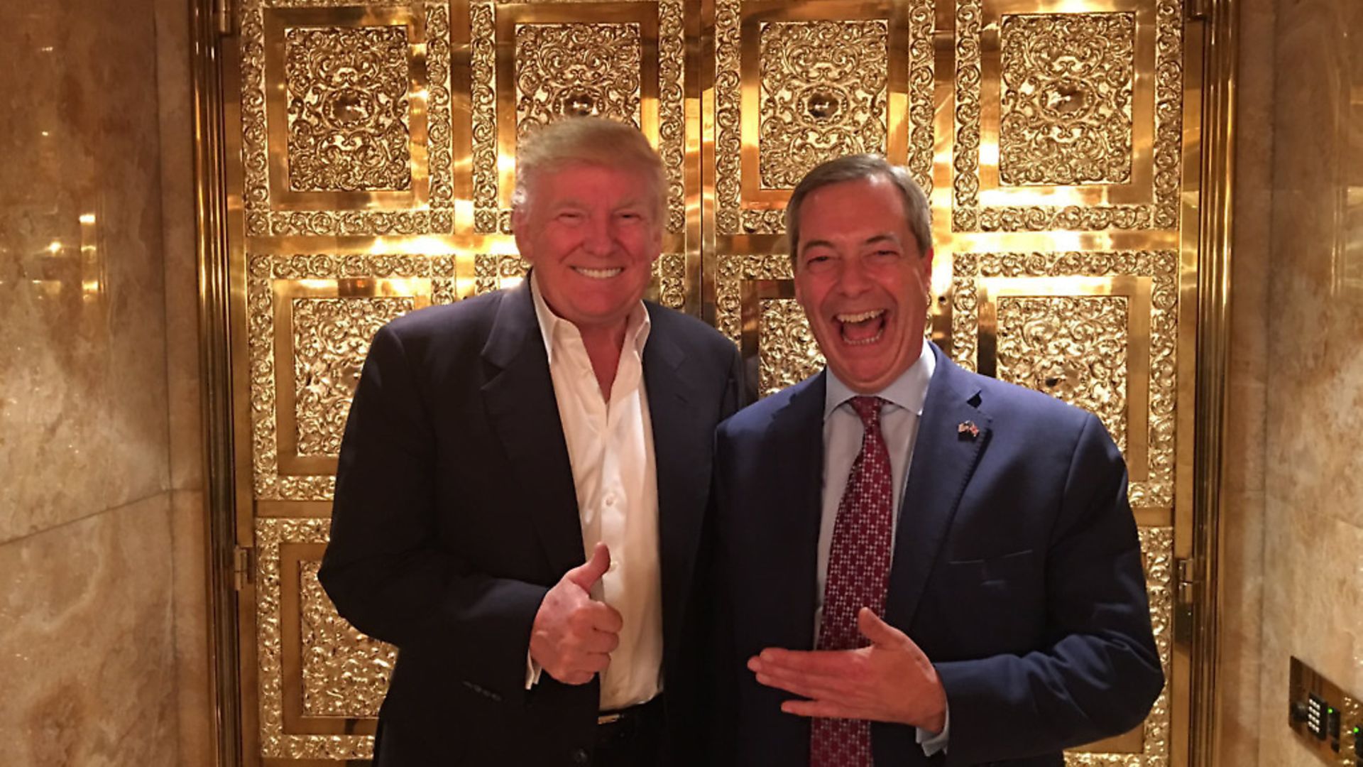 Donald Trump and Nigel Farage - Credit: Archant