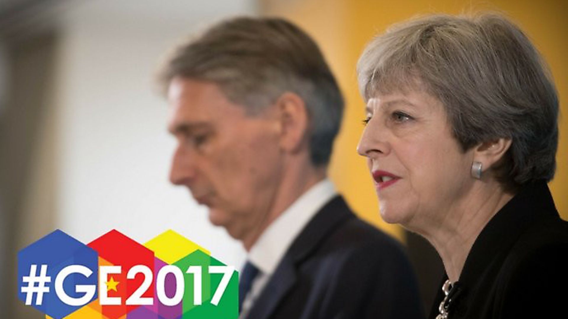 Theresa May launches the Conservative manifesto - Credit: Archant