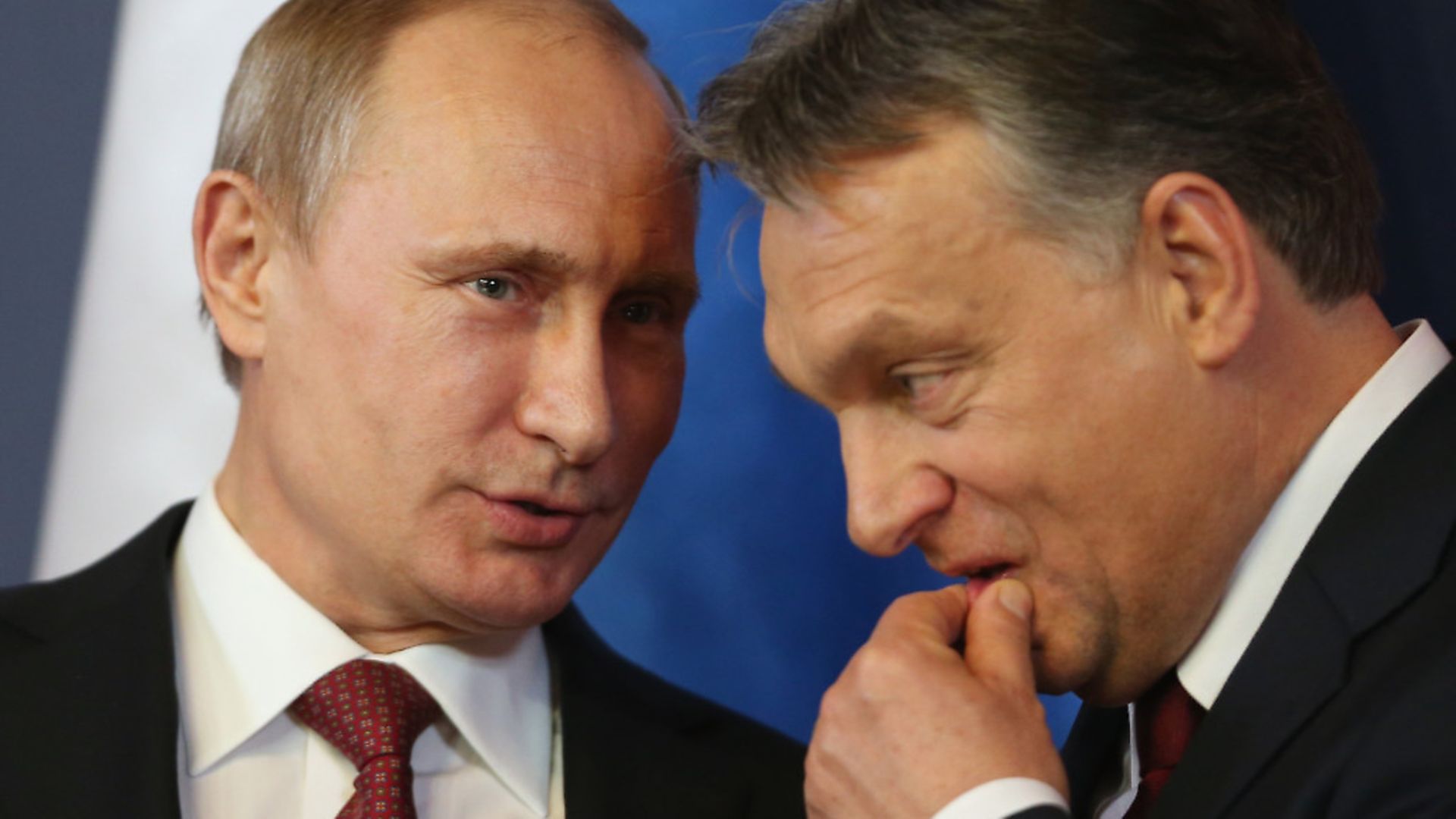 Russian President Vladimir Putin (L) and Hungarian Prime Minister Viktor Orban - Credit: Getty Images