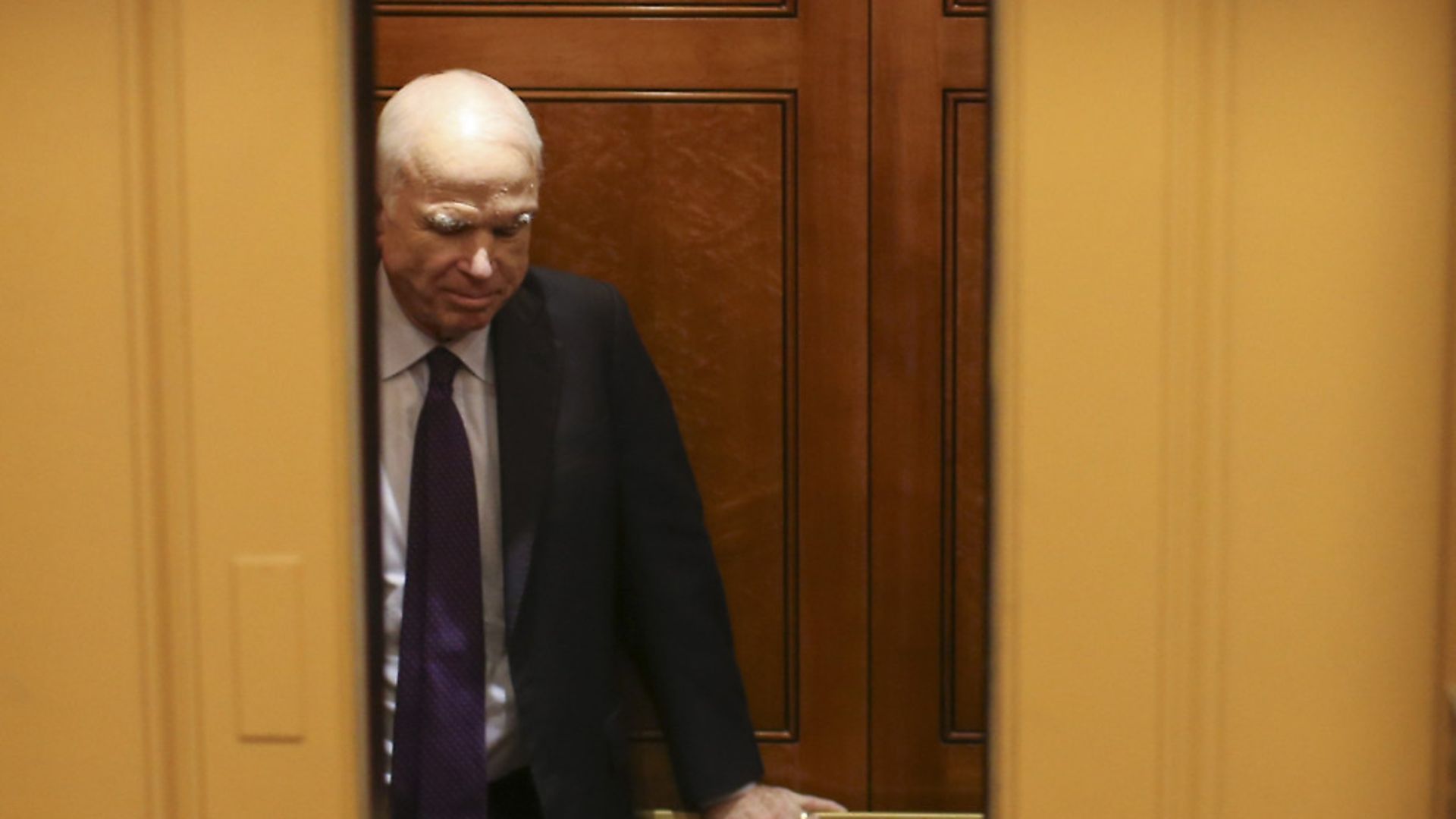 Sen. John McCain
(Photo by Oliver Contreras) - Credit: SIPA USA/PA Images