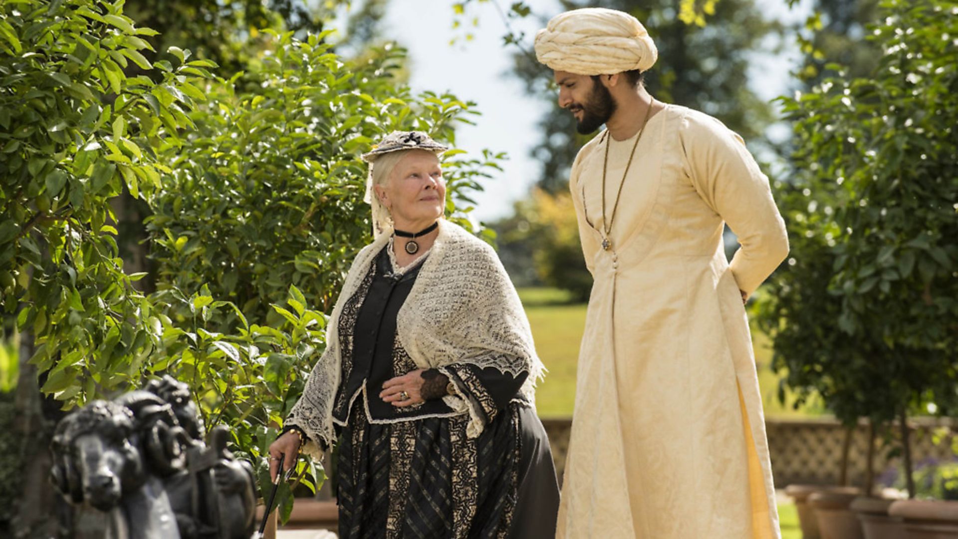Judi Dench and Ali Fazal in Victoria and Abdul. Picture: Cover Images - Credit: Cover Images
