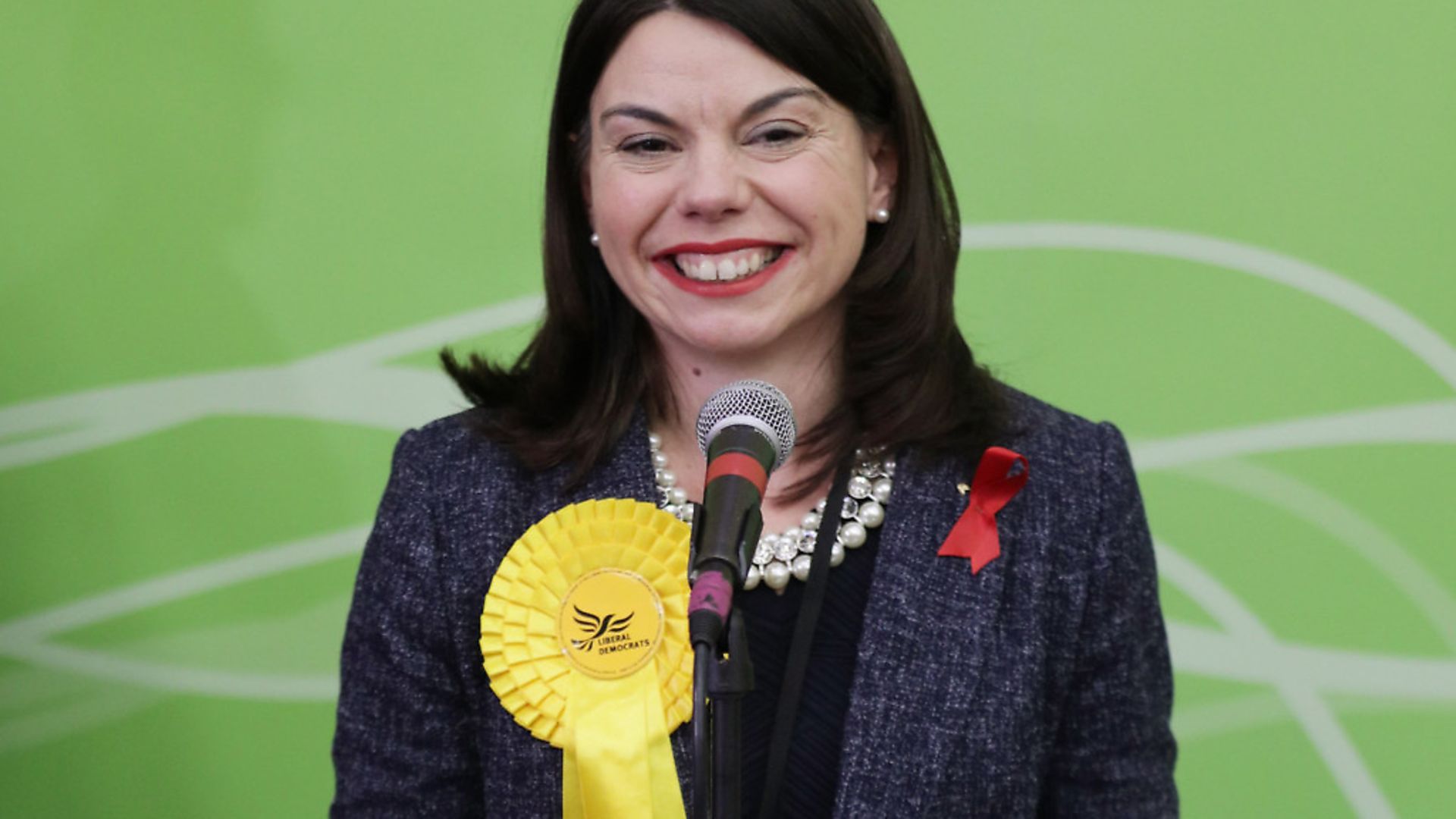 Liberal Democrat candidate Sarah Olney after winning the Richmond Park by-election in 2016. Picture: Yui Mok/PA Archive/PA Images - Credit: PA Archive/PA Images