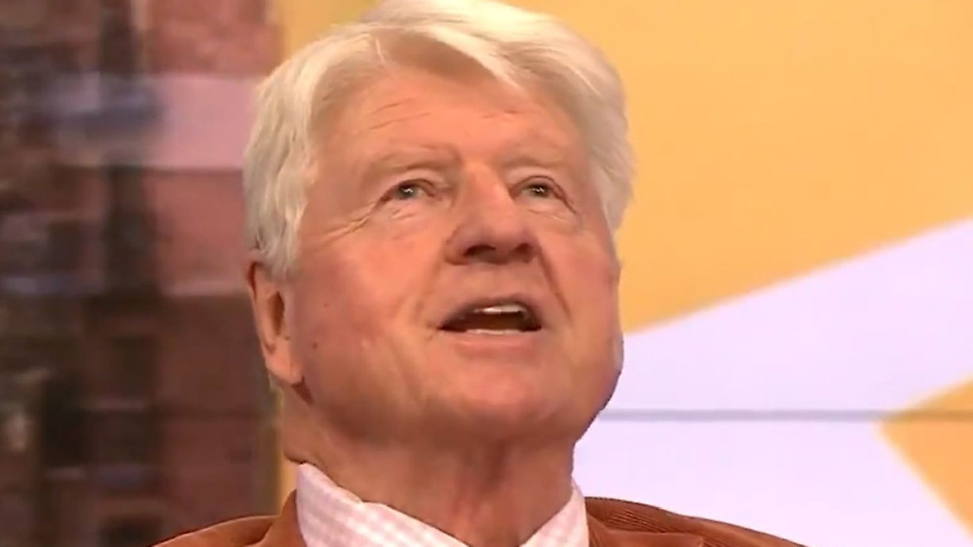 Boris Johnson's father Stanley Johnson. Photograph: BBC. - Credit: BBC