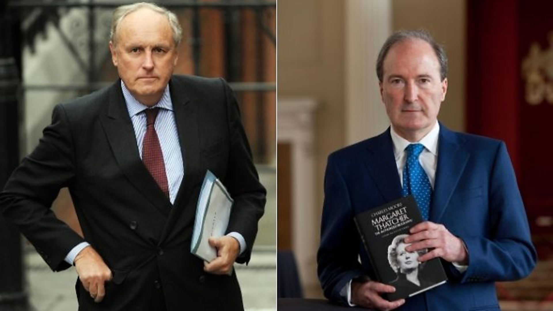 Paul Dacre (L) is being touted to become the next Ofcom chairman while Lord Charles Moore has been asked to take up the role of BBC chair - Credit: PA/Stefan Rousseau/David Levenson/Getty