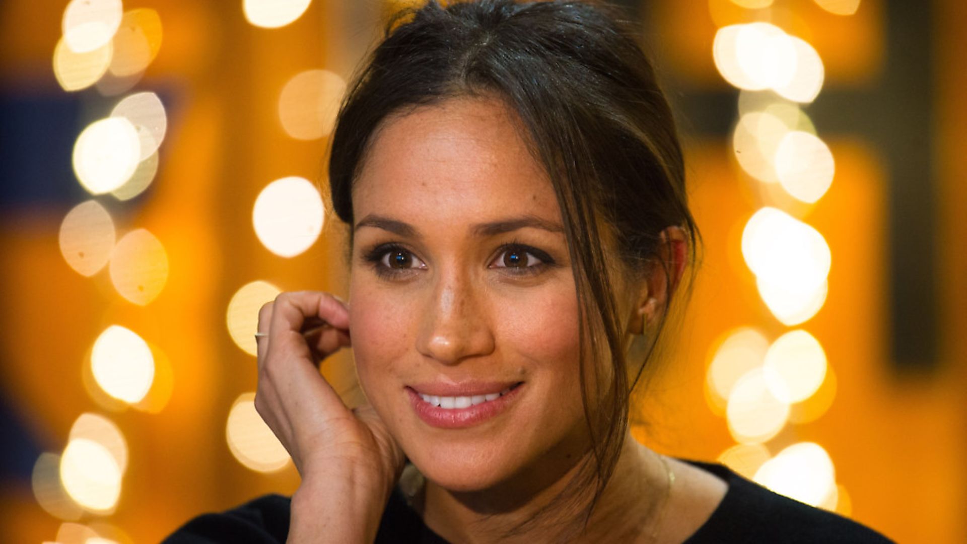 Meghan Markle during a visit to youth-orientated radio station, Reprezent FM, in Brixton, south London to learn about its work supporting young people. - Credit: PA Wire/PA Images