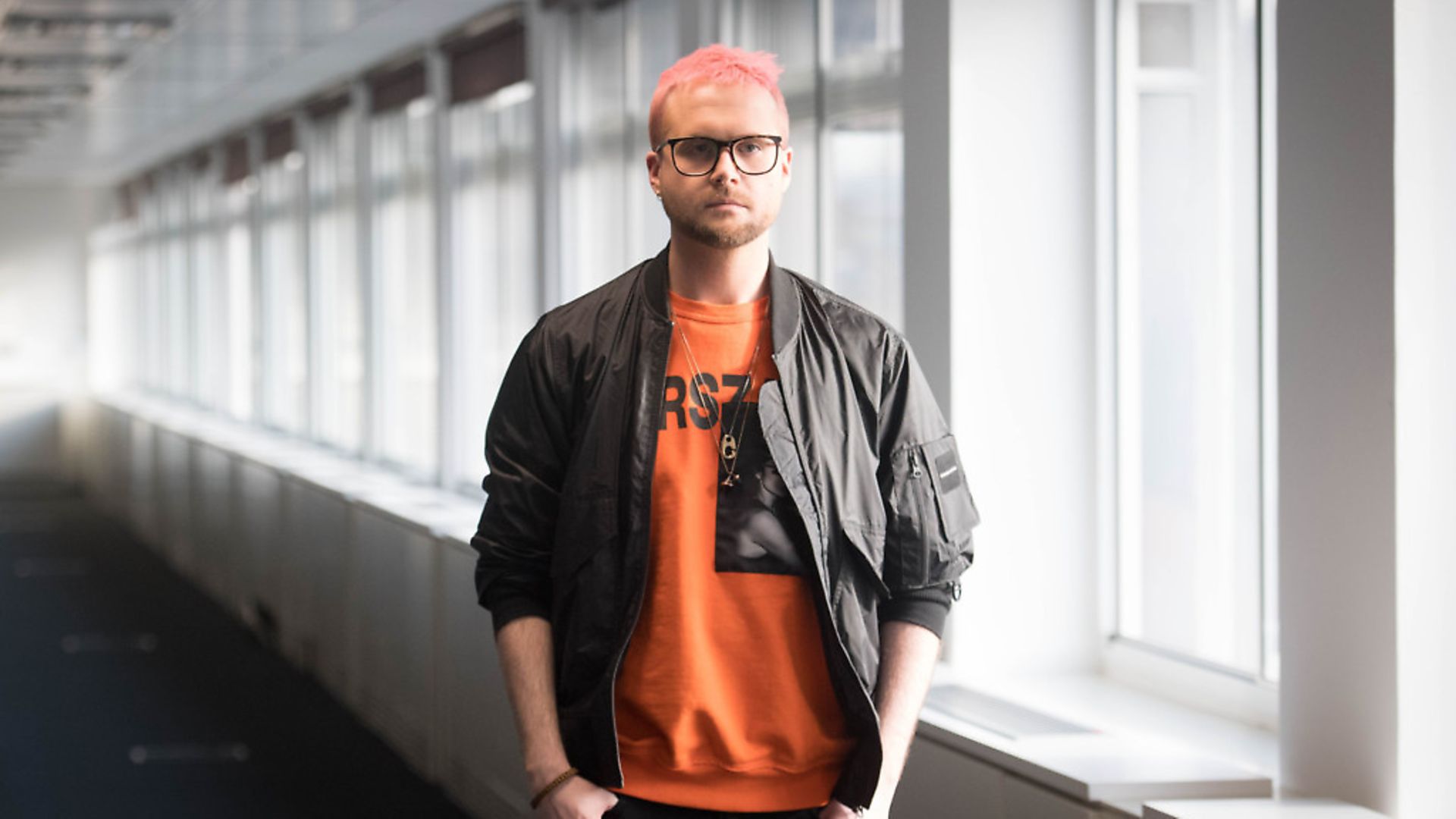 Whistleblower Christopher Wylie at a press conference in central London, as information provided by whistleblowers Mr Wylie and Shahmir Sanni, provides grounds to suspect that the Vote Leave campaign broke electoral law during the 2016 EU referendum campaign, according to a legal opinion obtained by the men's lawyers. - Credit: PA Wire/PA Images