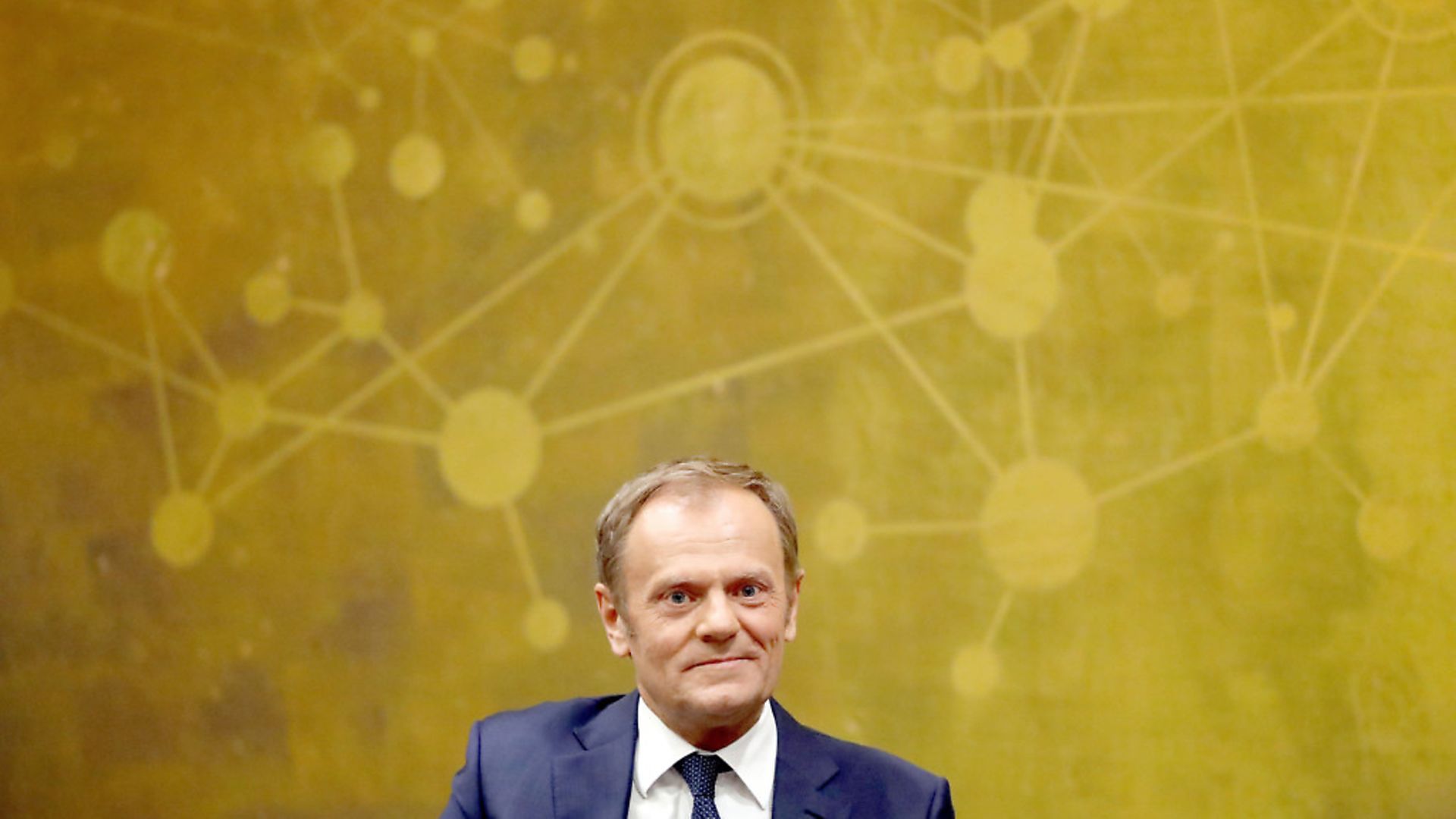 The President of the European Council Donald Tusk addresses the UCD Law Society at O'Reilly Hall, UCD. Tusk has said that Brexit makes him furious and has called on Europe to unite. - Credit: PA Wire/PA Images