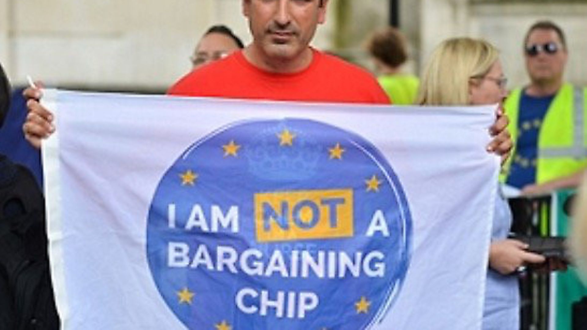 NHS nurse Joan Pons Laplana campaigns against Brexit. Photo: Contributed - Credit: Archant
