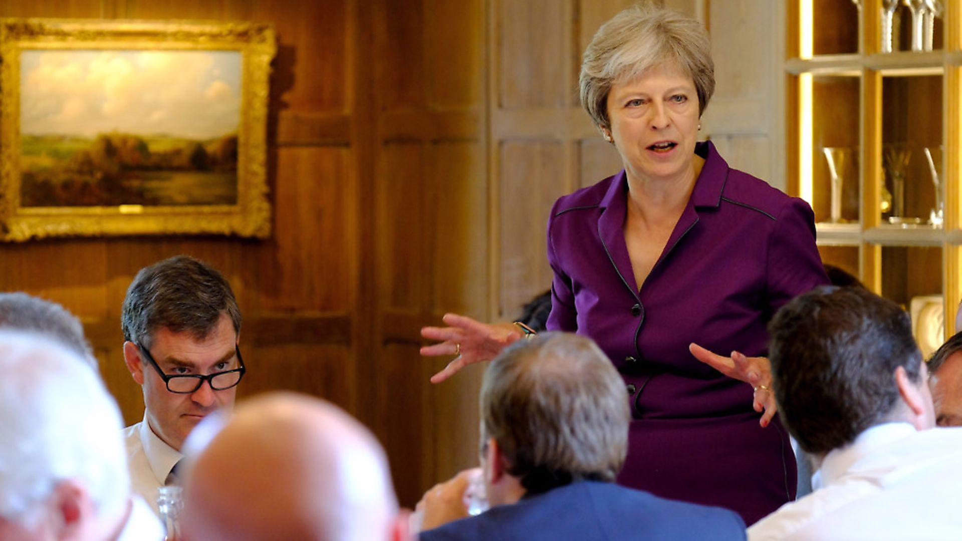 Theresa May explaining her Chequers deal. Photograph: Joel Rouse/PA Wire. - Credit: PA Wire/PA Images