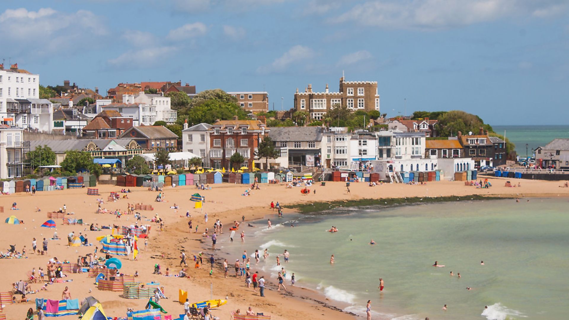 Broadstairs habour and beach, Isle of Thanet, Kent - Credit: Getty Images/iStockphoto