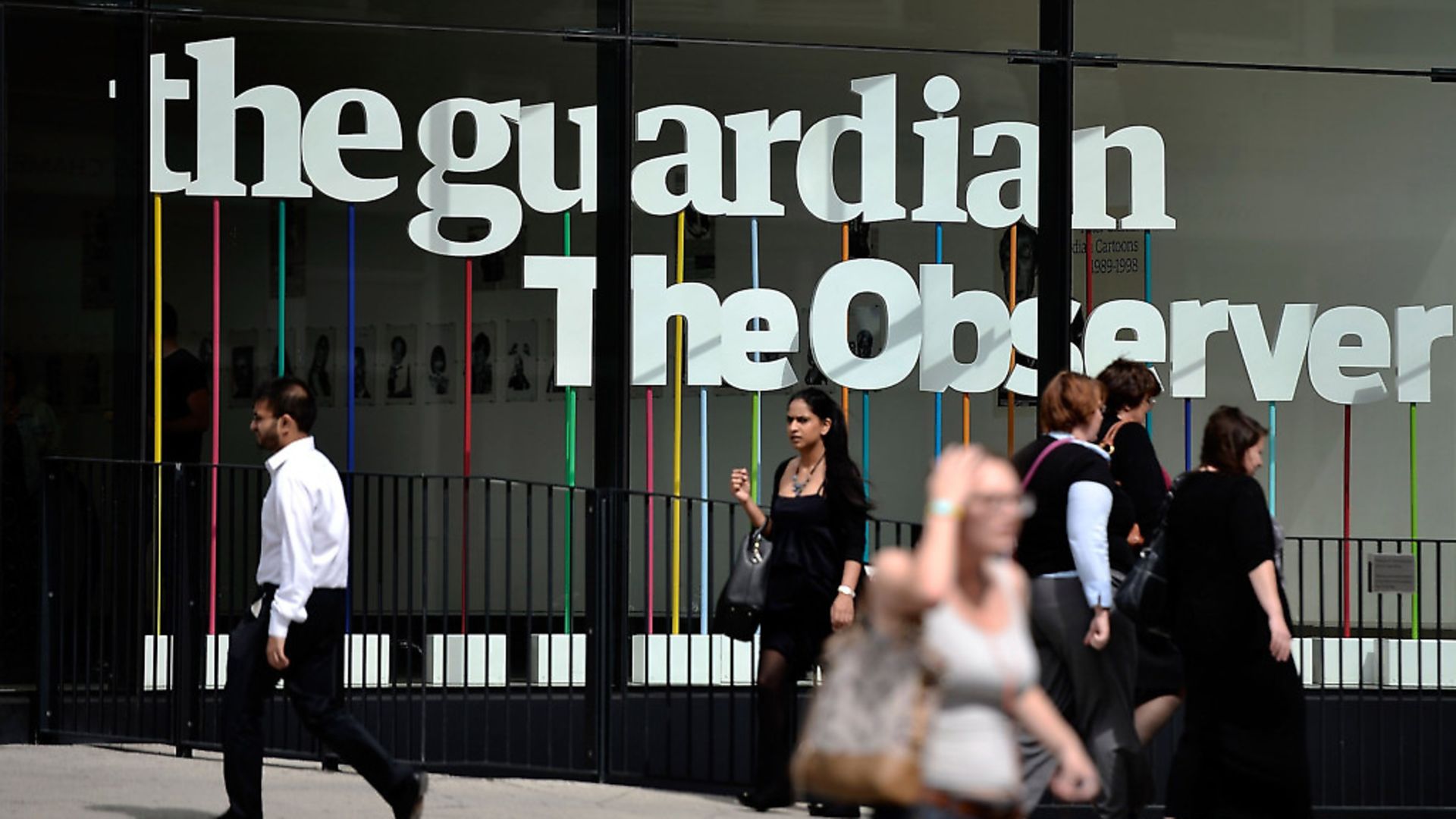 The offices of the Guardian newspaper. Photo: Bethany Clarke/Getty Images