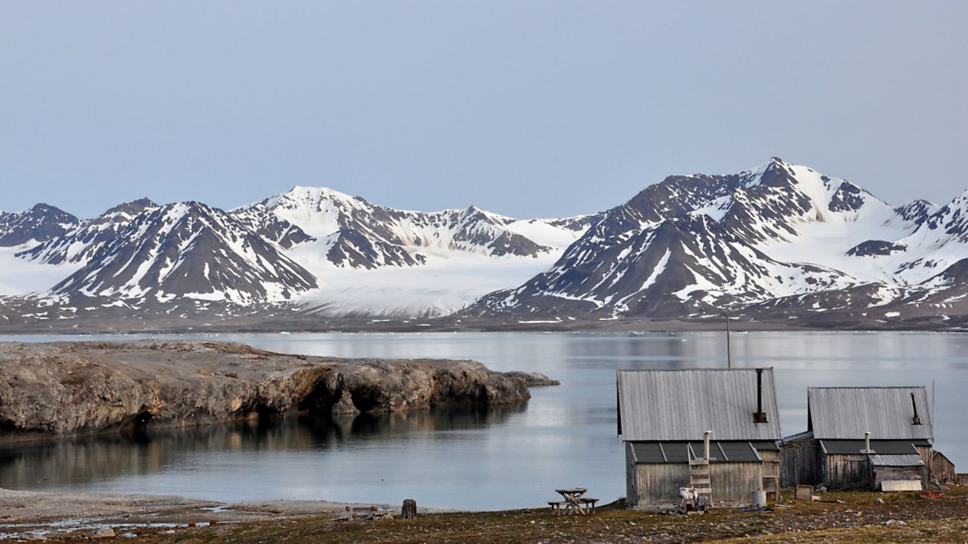 Norway. Svalbard Islands. Spitsbergen Island. Ny-london Village. (Photo by: Hermes Images/AGF/UIG via Getty Images) - Credit: UIG via Getty Images