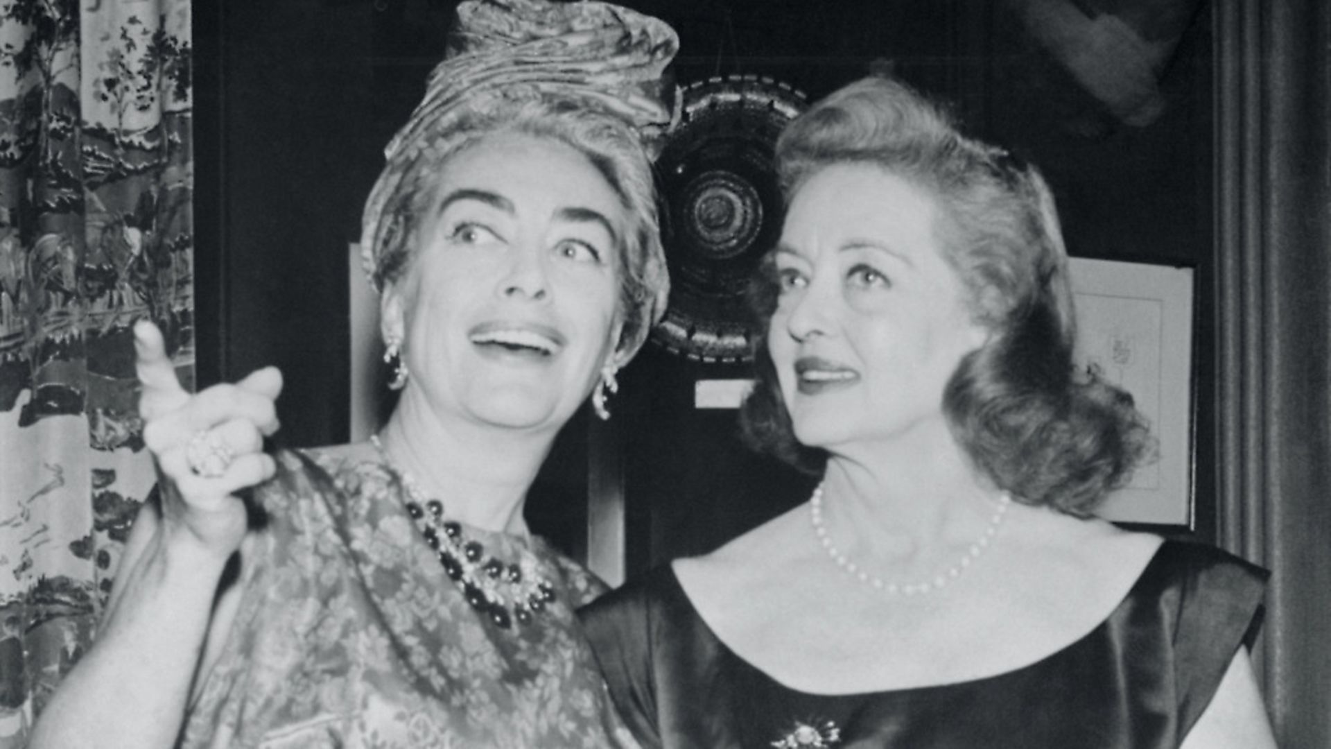 Joan Crawford and Bette Davis at the premiere of What Ever Happened To Baby Jane. Photo: Bettmann Archive - Credit: Bettmann Archive