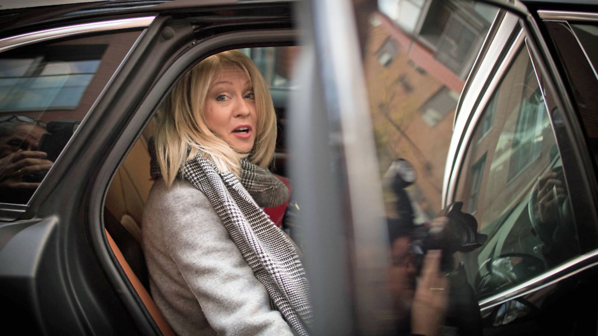 Works and Pensions secretary Esther McVey leaves her home in London before quitting government over the Brexit deal
Photo: PA / Stefan Rousseau - Credit: PA Wire/PA Images