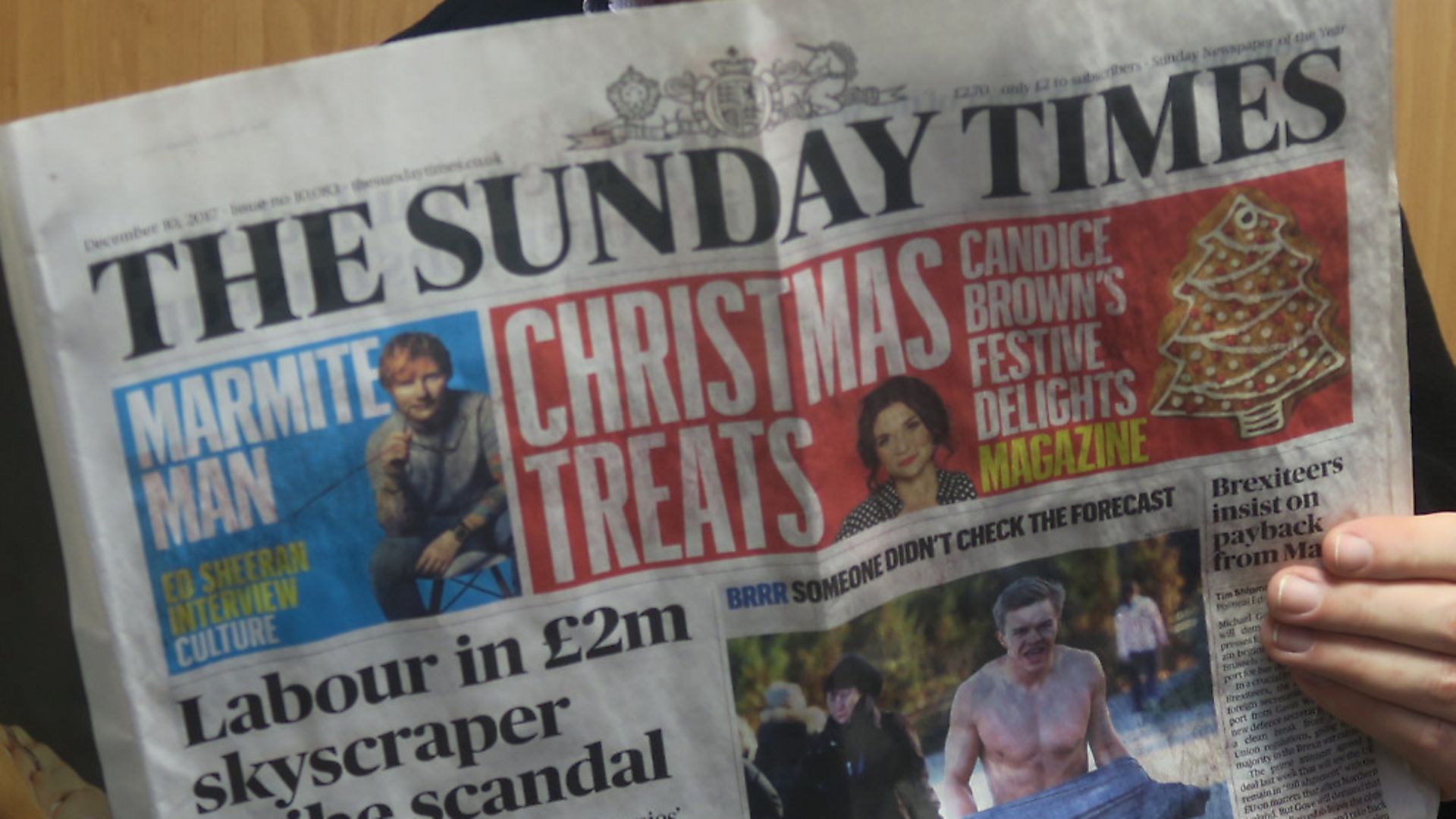 A past copy of the Sunday Times newspaper. Picture: Mike Brooke - Credit: Mike Brooke