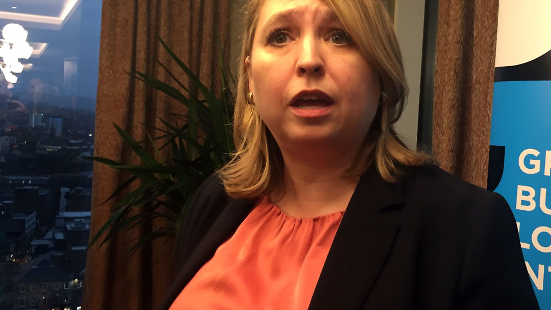 Karen Bradley has warned a no-deal Brexit would mean a hard border being put in place in Ireland
Photo: PA / David Young - Credit: PA Wire/PA Images