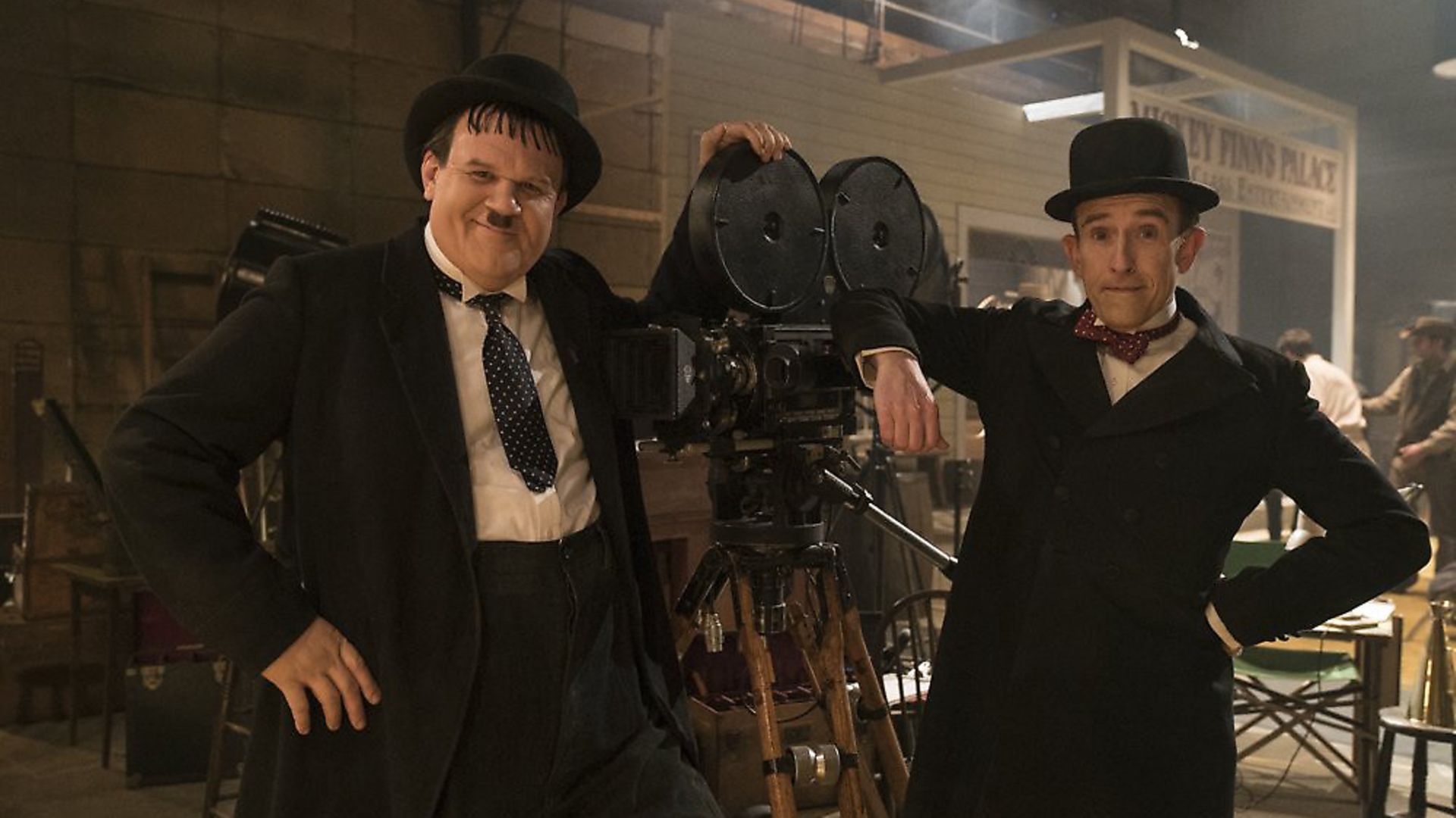 Steve Coogan, right, and John C. Reilly in Stan and Ollie. Picture: Aimee Spinks - Credit: Archant