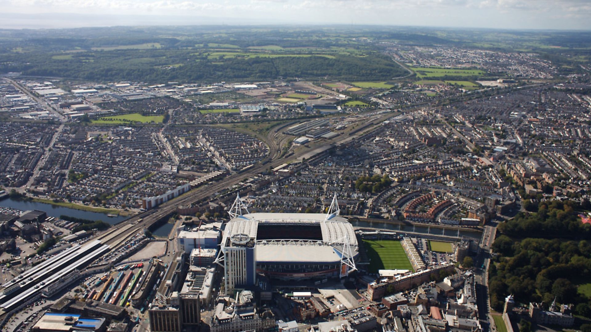 FLOWN OVER: Cardiff was a Remain stronghold, voting 60% to stay in 2016 yet the areas beyond the city were Pro-Leave. Photo by David Goddard/Getty Images - Credit: Getty Images