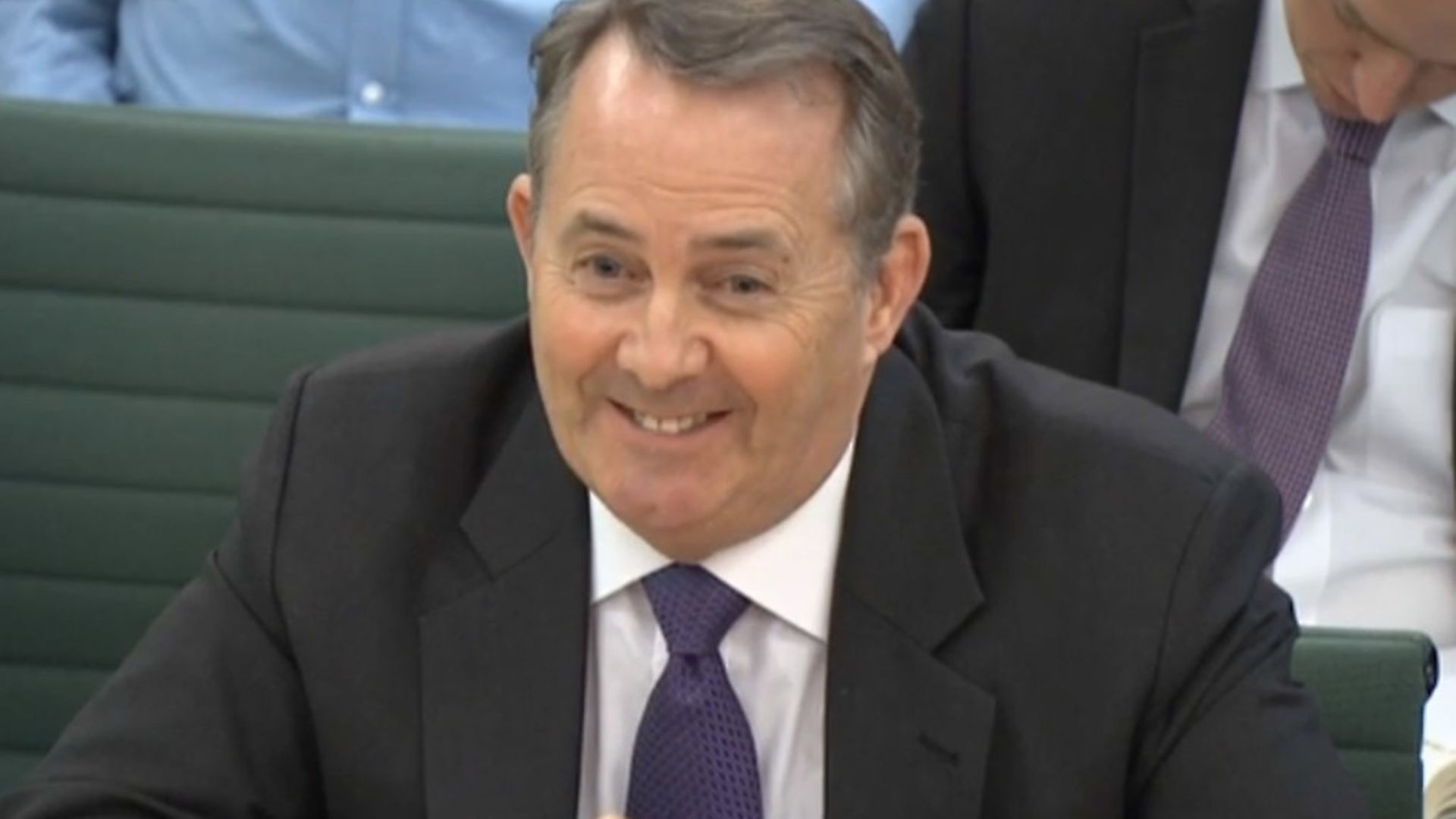 International Trade Secretary Liam Fox giving evidence to the Business, Energy and International Trade Committee. Photograph: PA. - Credit: PA Wire/PA Images