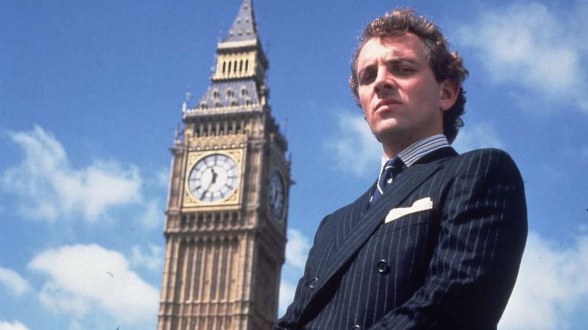 A MAN FOR OUR TIMES: Rik Mayall in his strangely prescient role as Conservative MP Alan Bstard	Photo: Contributed - Credit: Archant