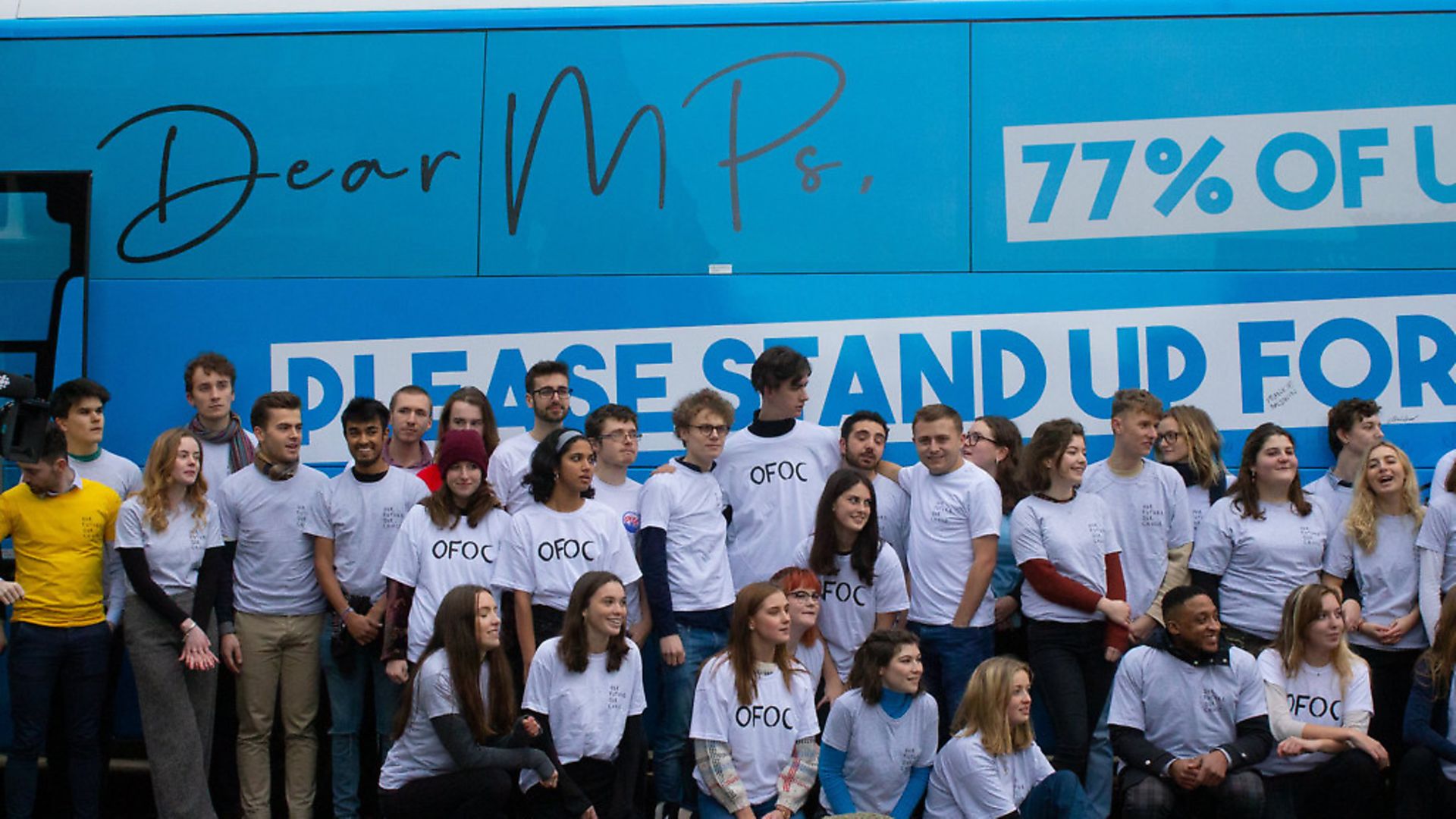 Our Future Our Choice campaigners head to the House of Commons. Photograph: Our Future Our Choice. - Credit: Archant