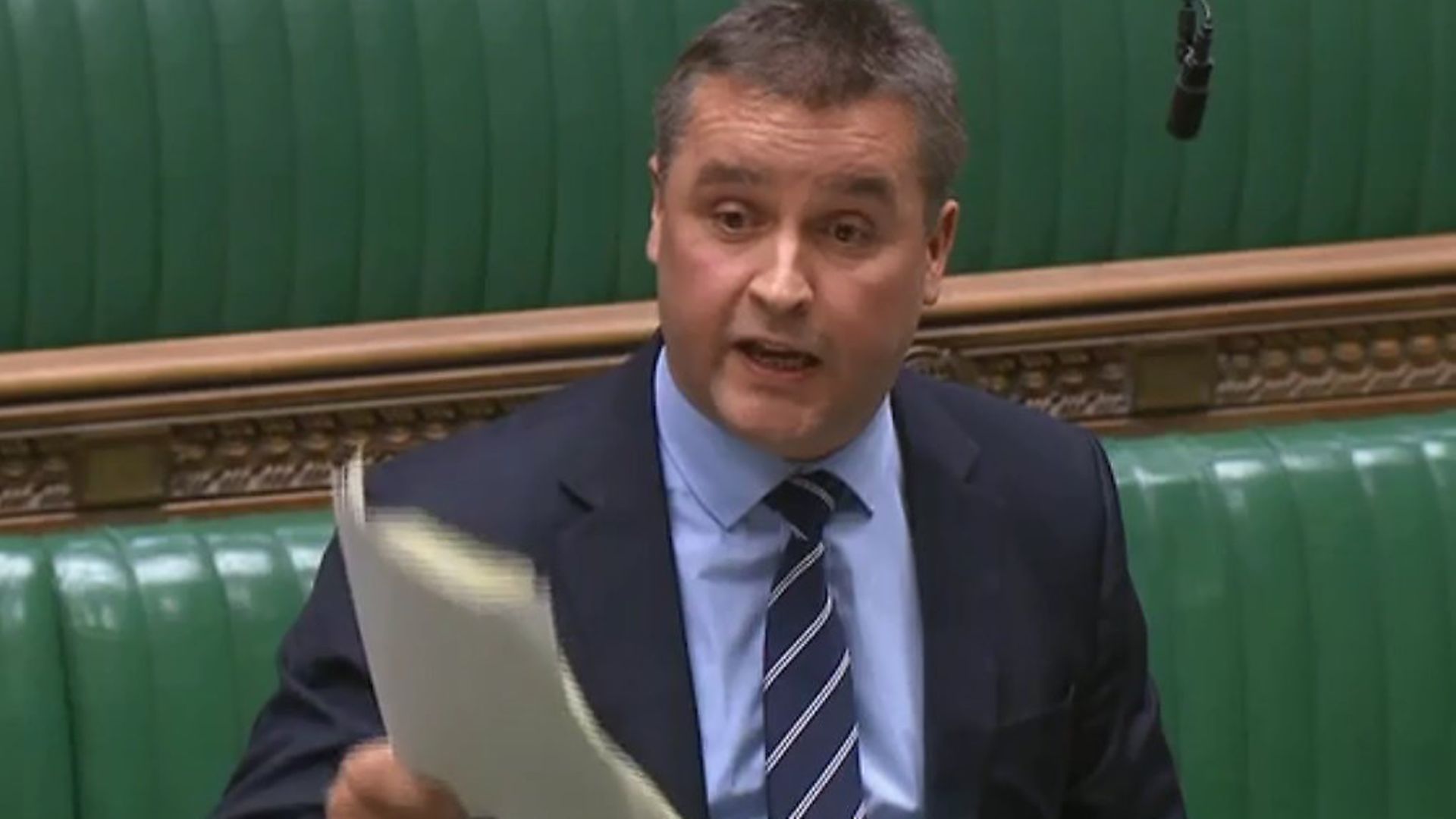 SNP MP Angus MacNeil claims the UK has reached 'peak banana republic'. Photograph: House of Commons. - Credit: Archant