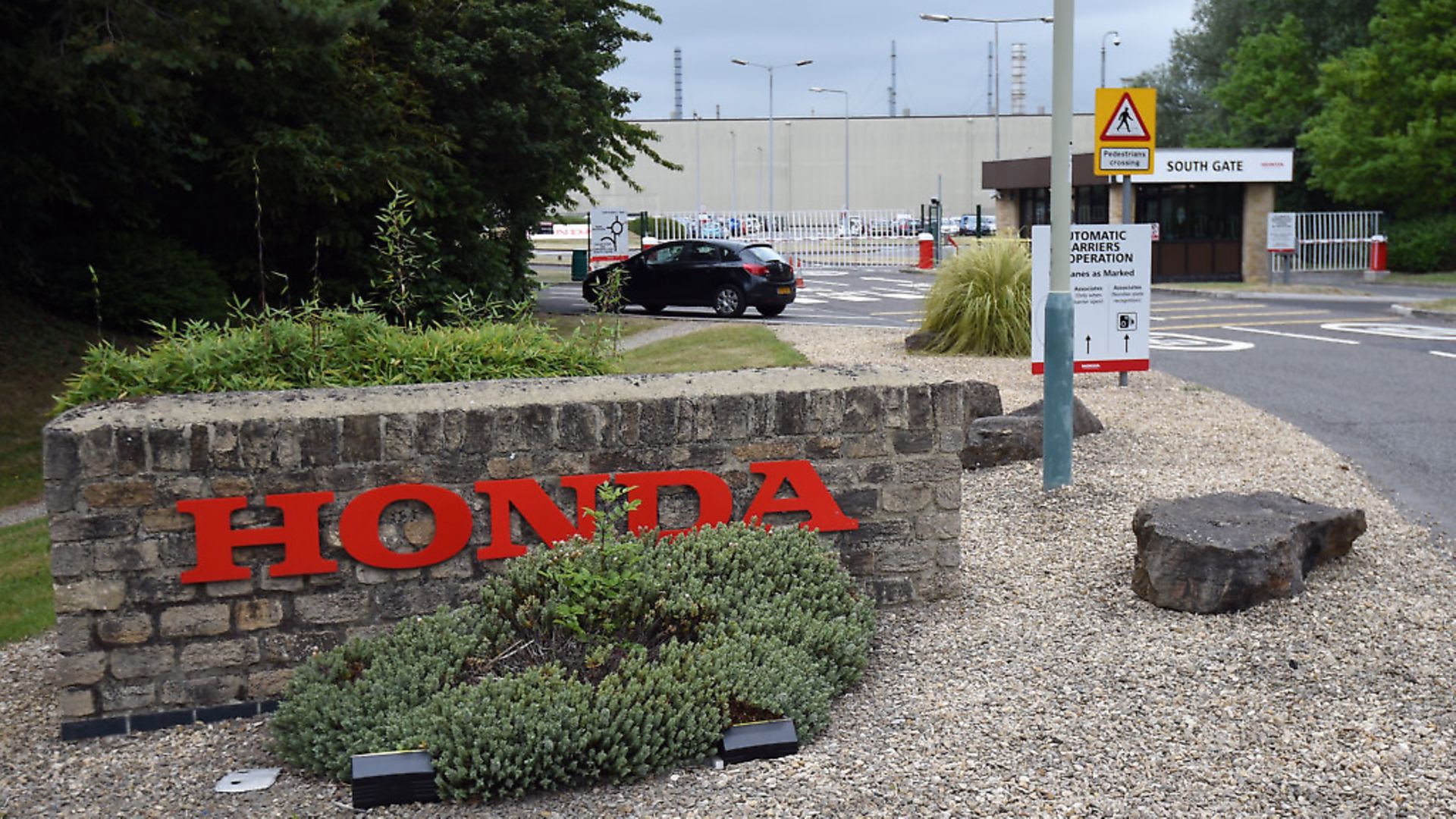 Honda's factory in Swindon. Photograph: Andrew Matthews/PA. - Credit: PA Archive/PA Images