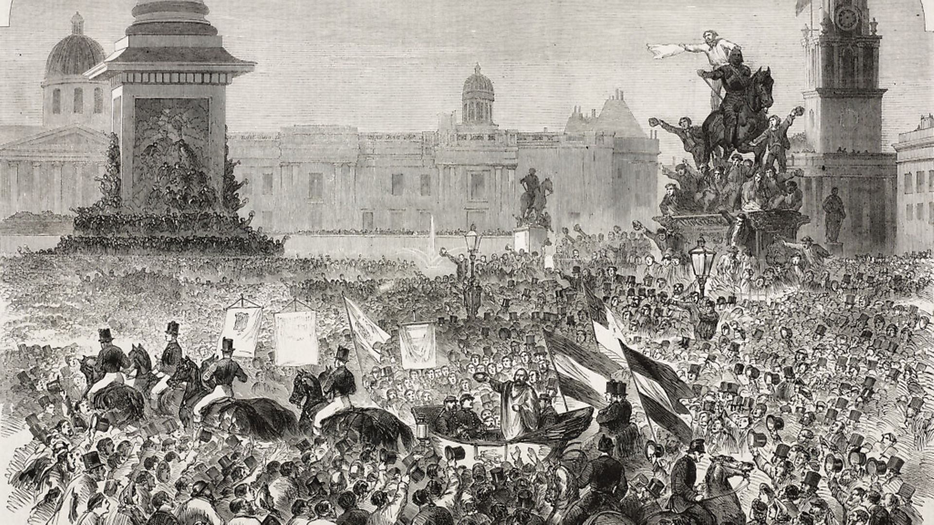 Garibaldi's visit to London in 1864 drew huge crowds. Picture: Getty Images - Credit: De Agostini via Getty Images