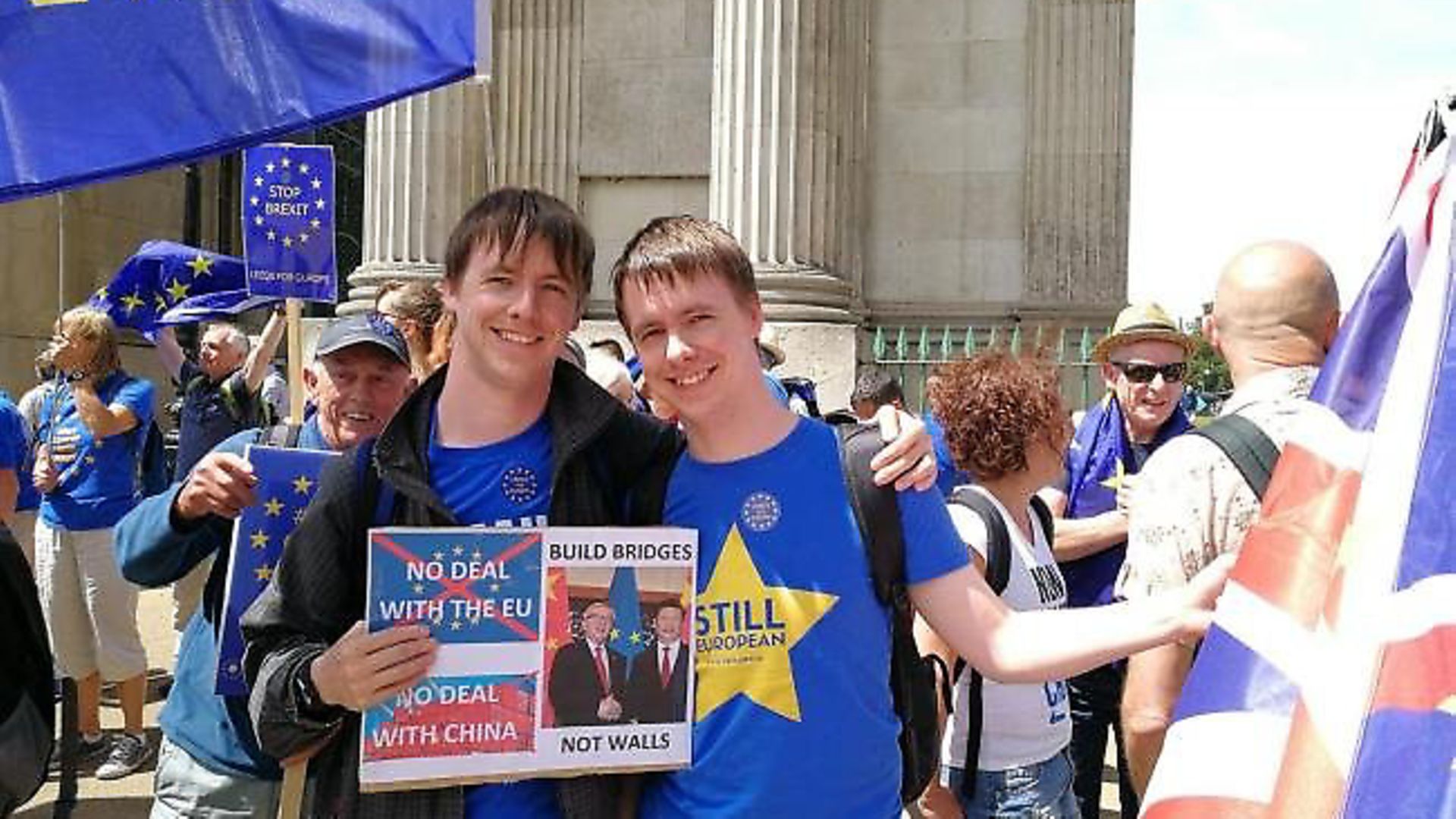 Sam and Adam Hollings from Swindon. - Credit: Archant