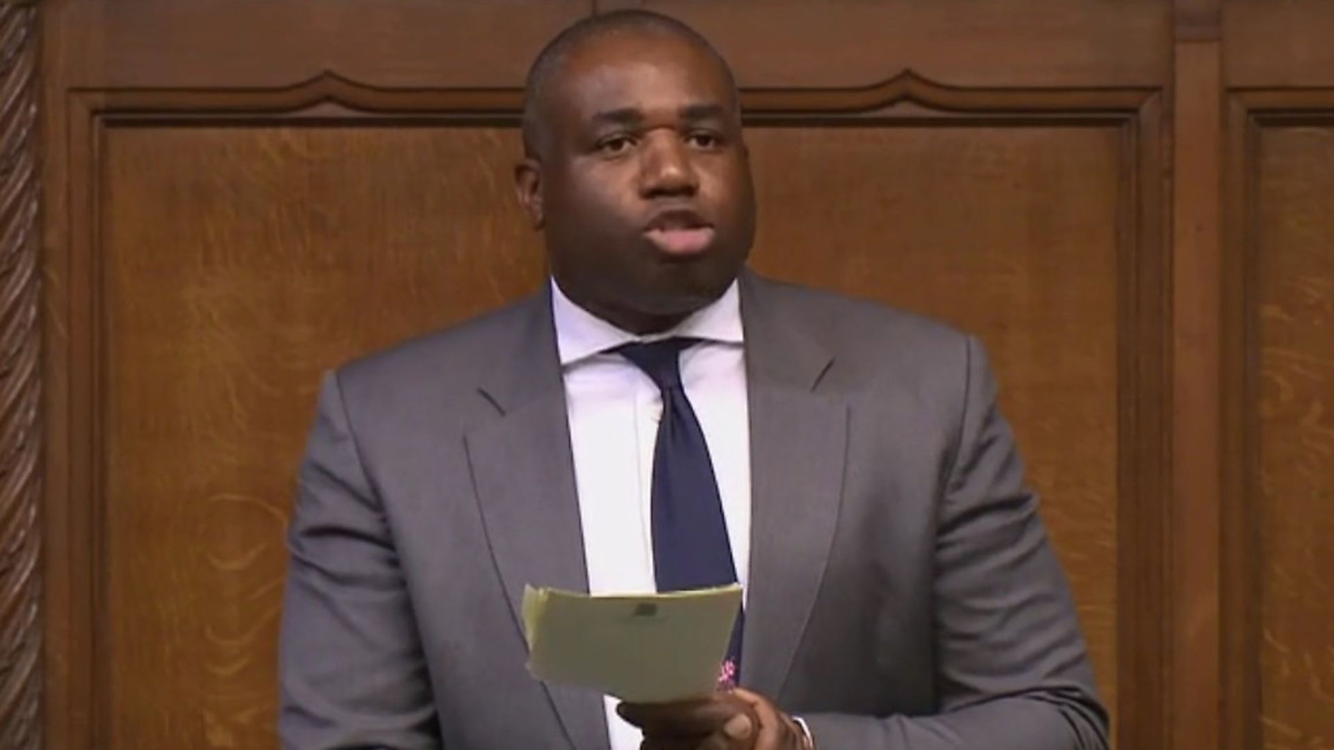 David Lammy has said he has not met a member who supports no deal who has experienced real poverty. Photograph: House of Commons. - Credit: Archant