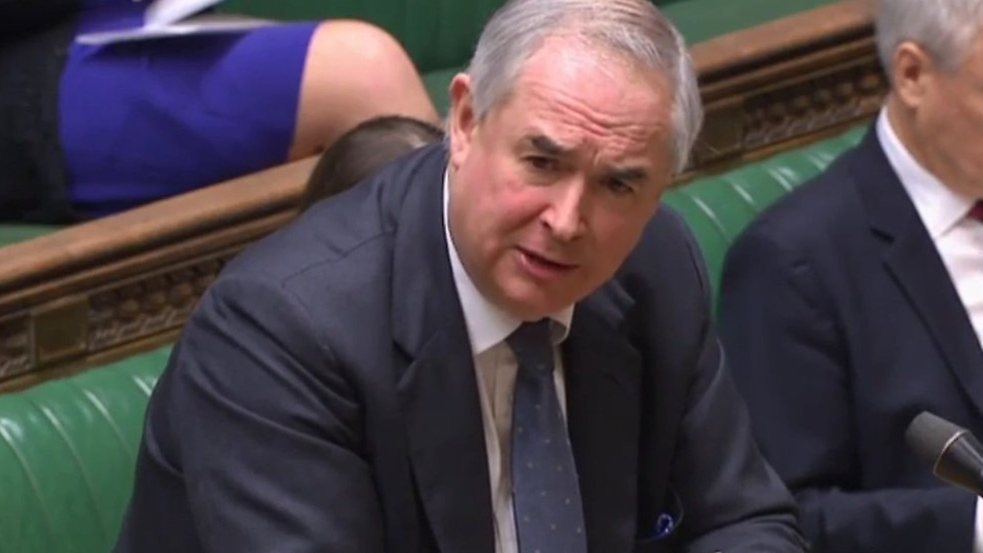 Geoffrey Cox in the House of Commons. Photograph: House of Commons. - Credit: Archant