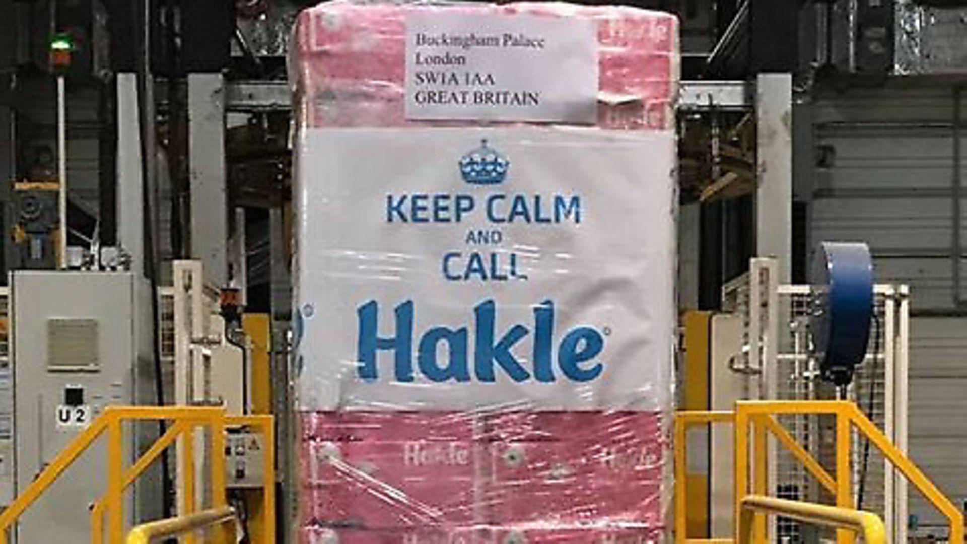 Queen sent toilet rolls to prepare for no-deal Brexit. Photograph: Hakle/Facebook. - Credit: Archant