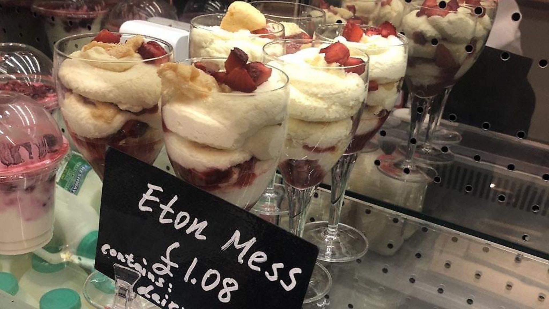 Eton mess is being served up in the House of Commons. Photograph: Twitter. - Credit: Archant