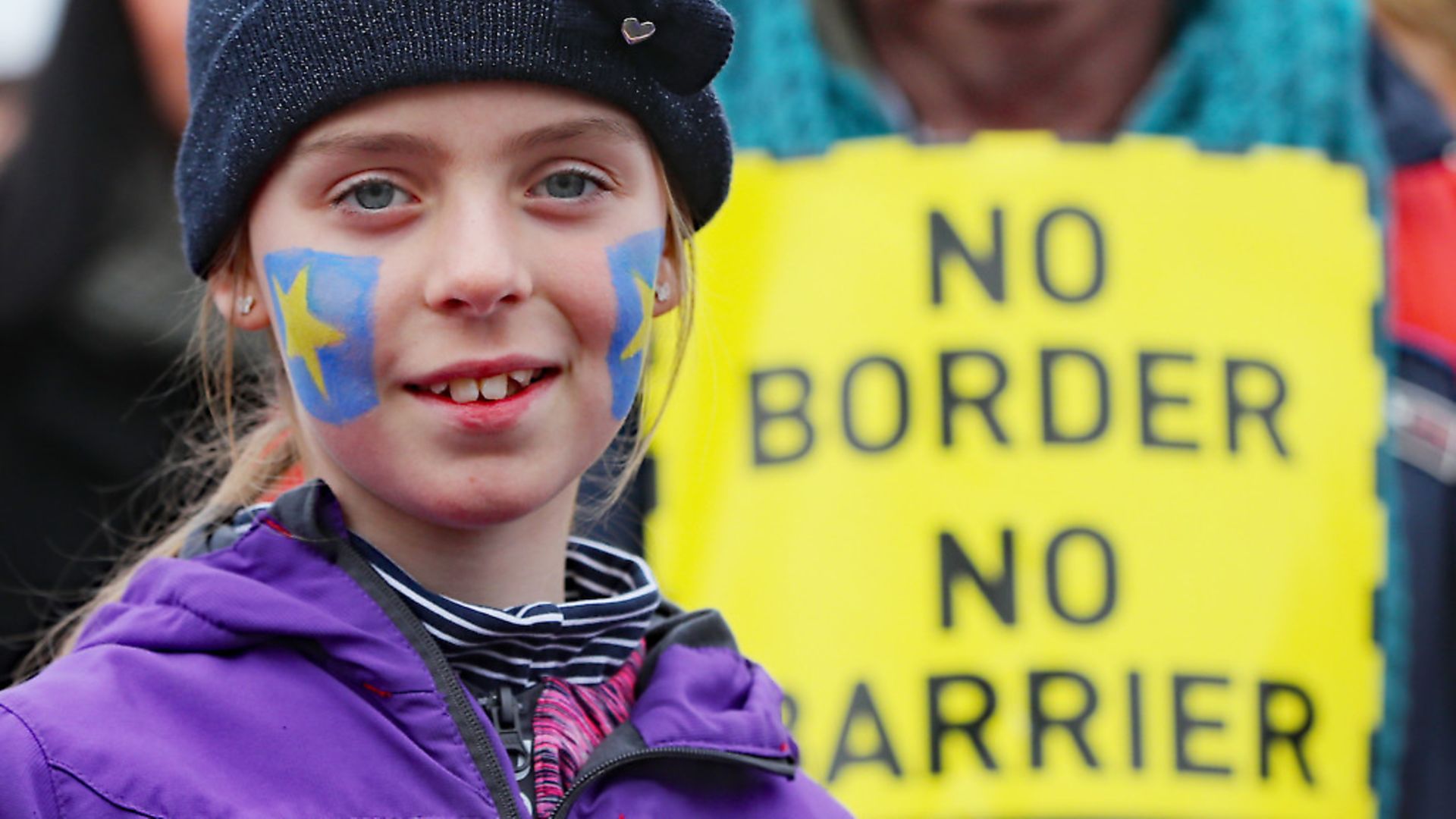 A Border Communities Against Brexit protest. Photograph: Niall Carson/PA Wire. - Credit: PA