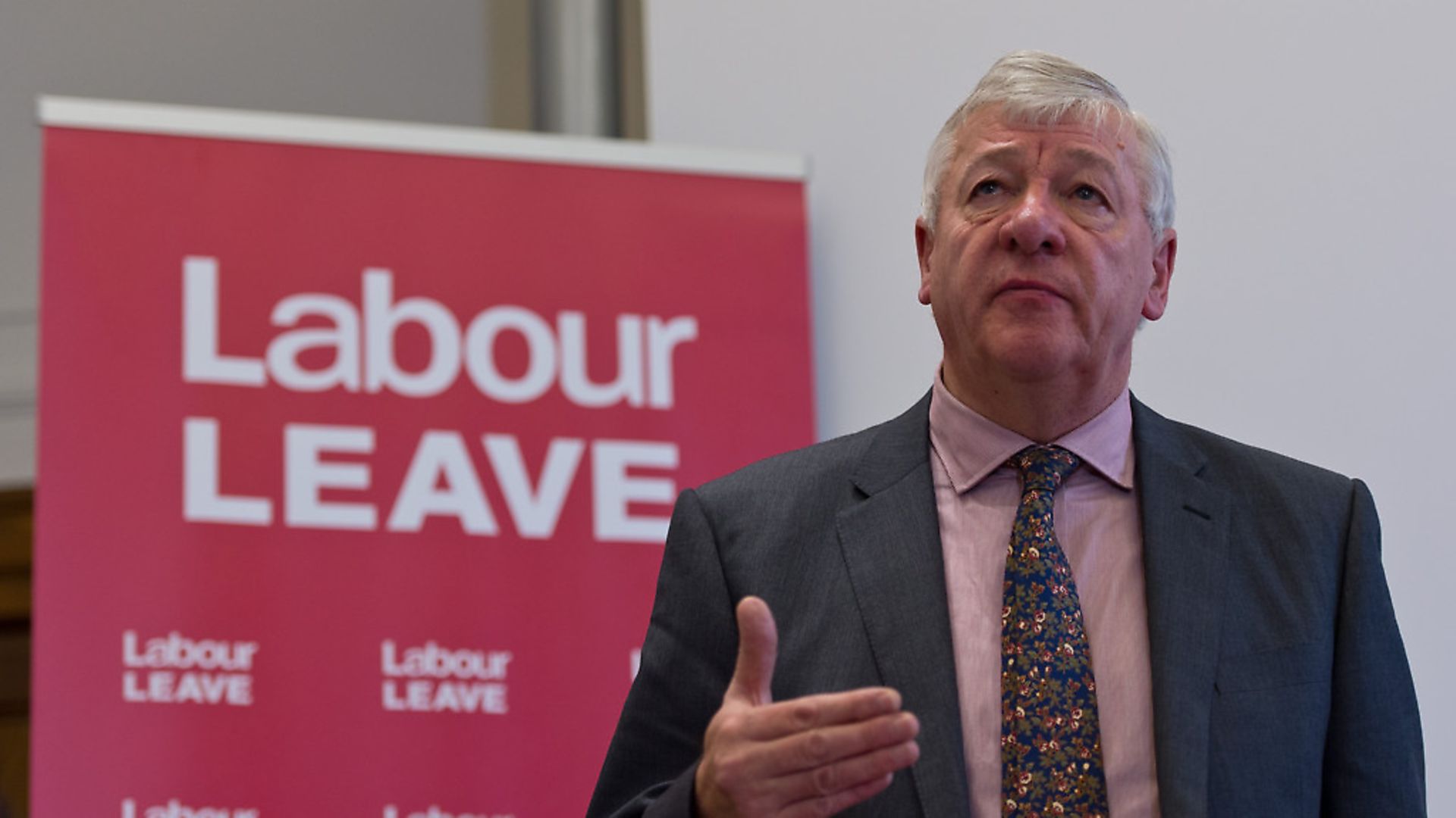 Graham Stringer speaks during the Labour Leave launch on January 20, 2016.  (Photo by Ben Pruchnie/Getty Images) - Credit: Getty Images