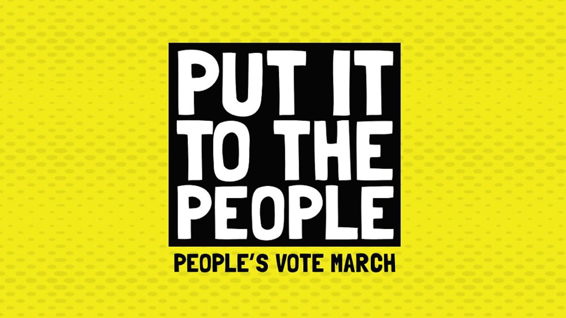 The Put It To The People March from the People's Vote campaign. - Credit: Archant