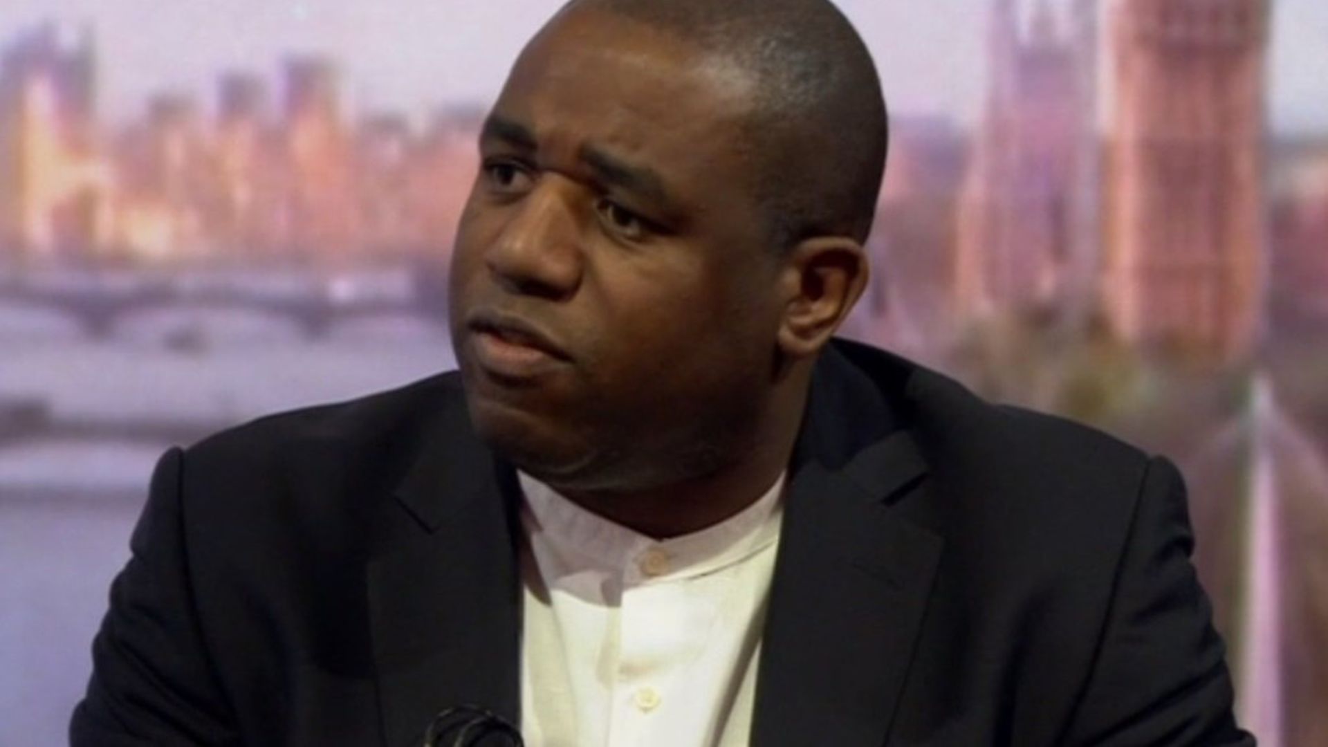 Labour MP David Lammy appearing on BBC One's Andrew Marr Show (Pic: BBC) - Credit: BBC