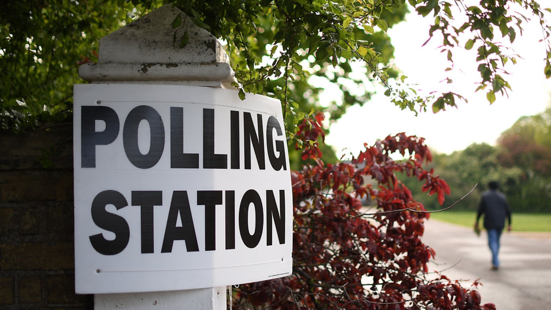 A polling station open for the elections. Photograph: Joe Giddens/PA. - Credit: PA Wire/PA Images