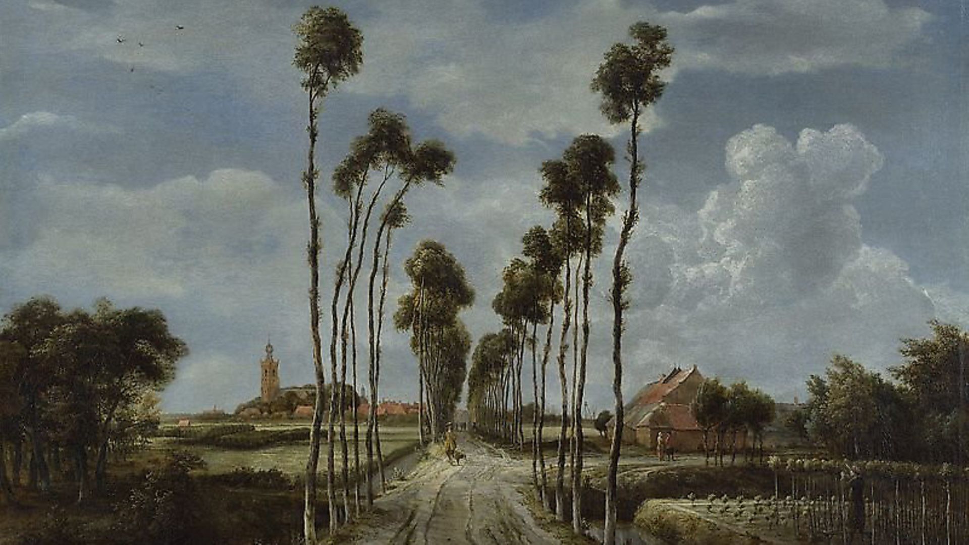 'The Avenue at Middelharnis', 1689 by Meindert Hobbema. Picture: The National Gallery, London/Wikipedia - Credit: Archant