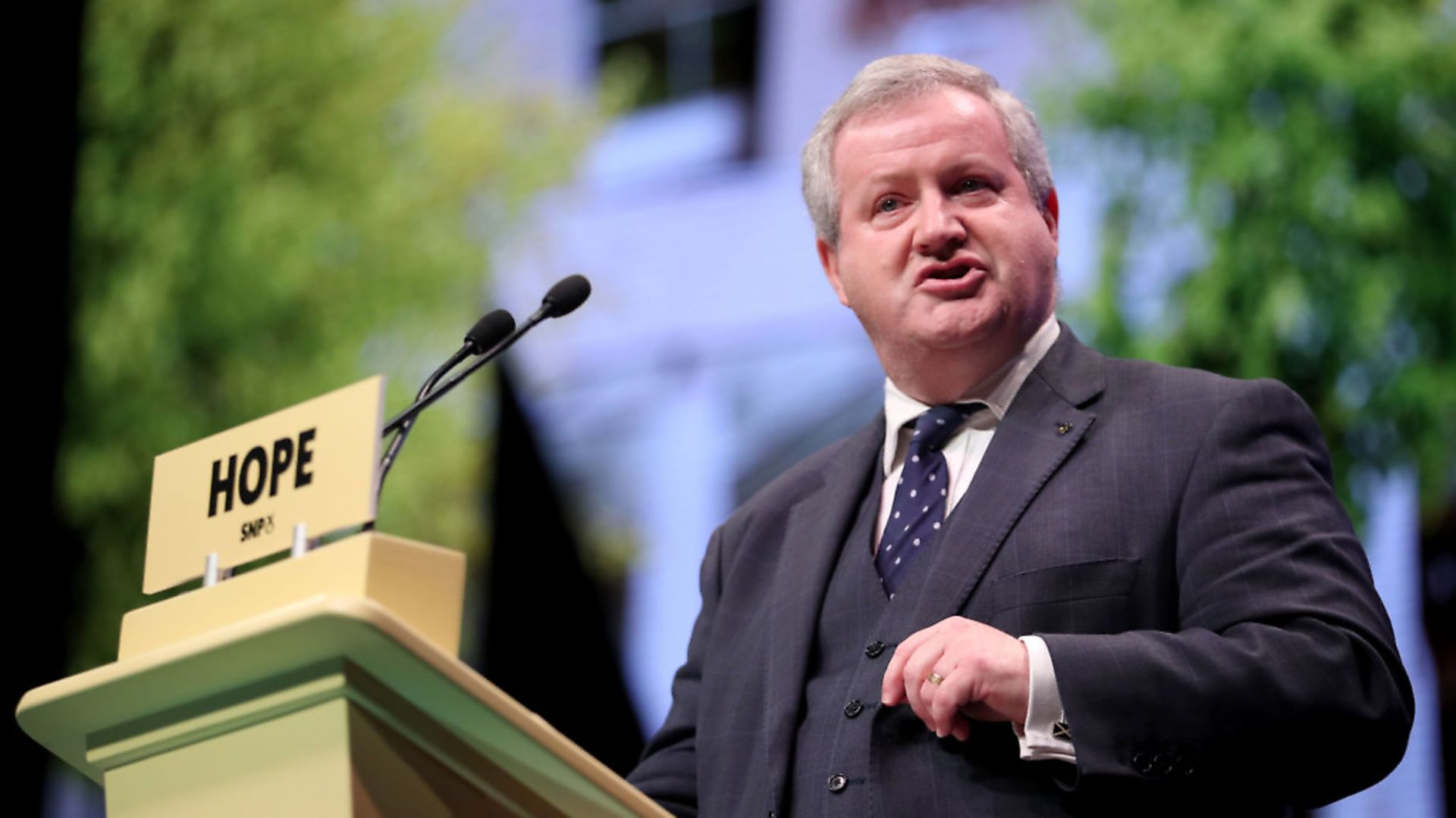 SNP Westminster leader Ian Blackford has warned of the economic impact of Brexit
Photo: PA / Jane Barlow - Credit: PA Wire/PA Images