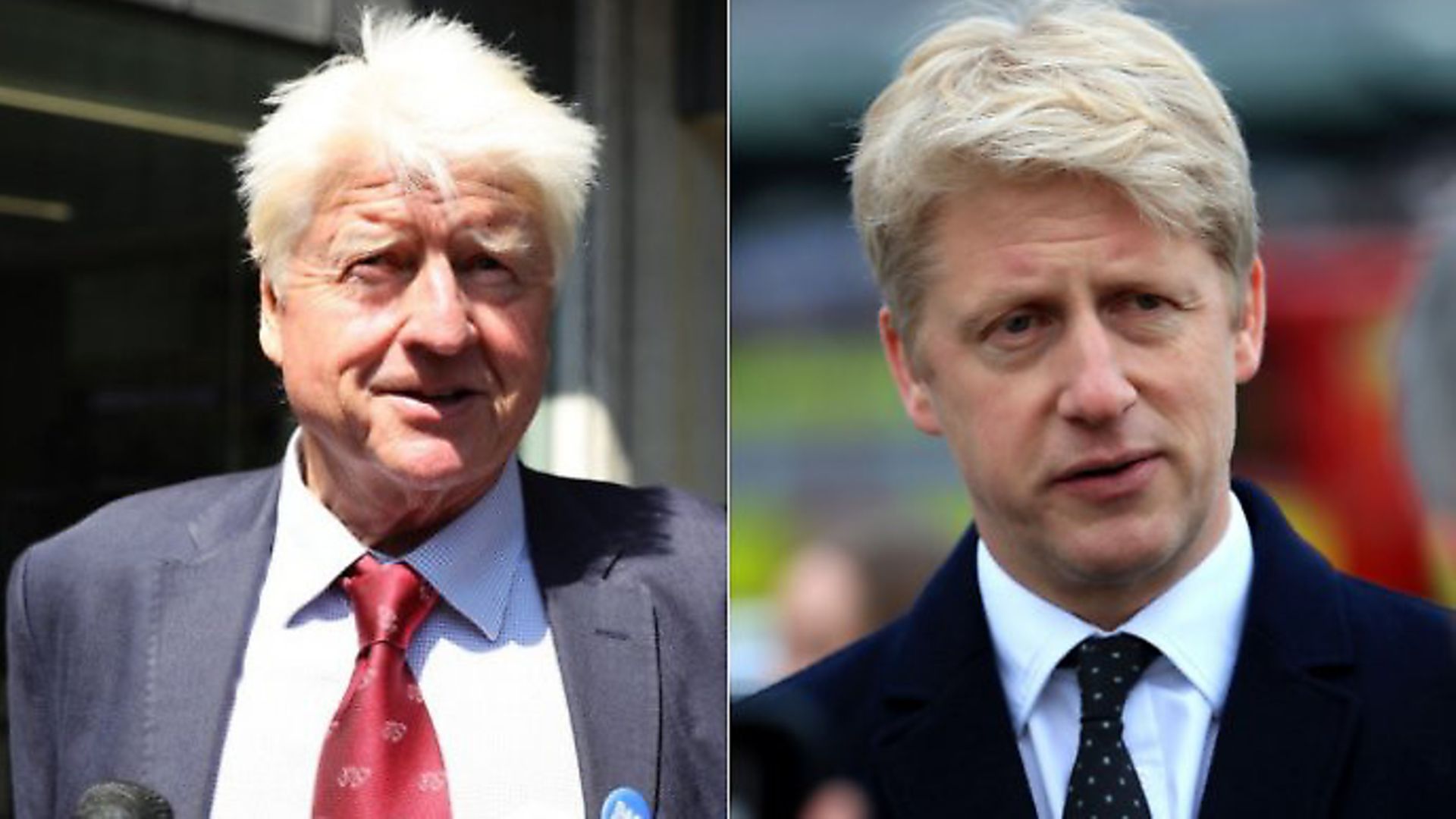 Stanley Johnson and Jo Johnson. Photograph: PA/TNE. - Credit: Archant