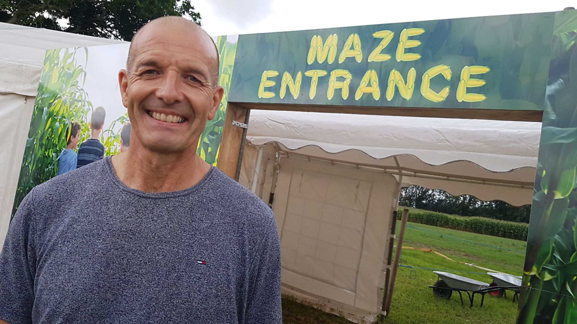 The new Brexit themed maize maze has opened for the summer at Undley Farm. PICTURE: RACHEL EDGE - Credit: RACHEL EDGE
