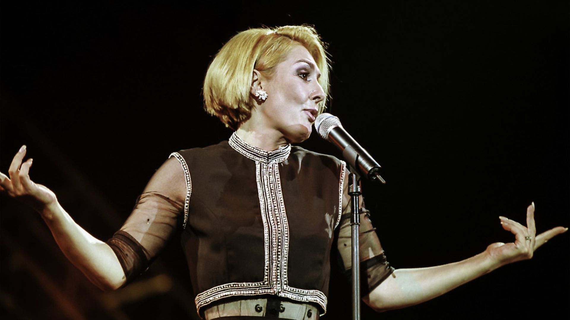 Iranian singer and actress Faegheh Atashin. Picture: Jack Vartoogian/Getty Images - Credit: Getty Images