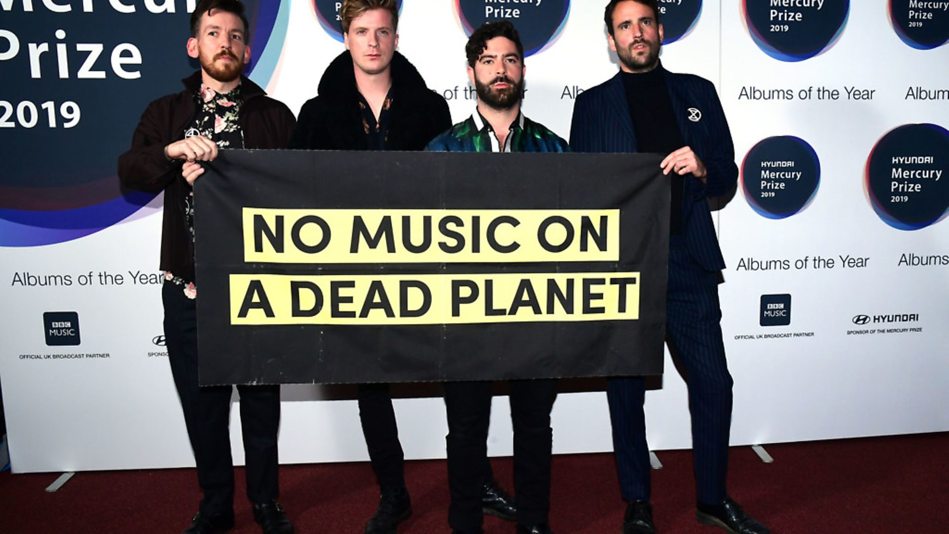 Foals during the Hyundai Mercury Prize 2019. Photograph: Ian West/PA. - Credit: PA