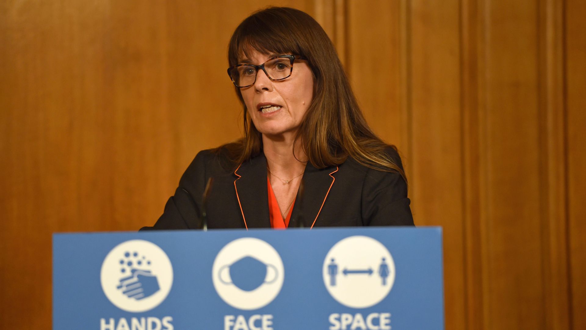 Dr Susan Hopkins during a media briefing in Downing Street, London, on coronavirus (COVID-19) - Credit: PA