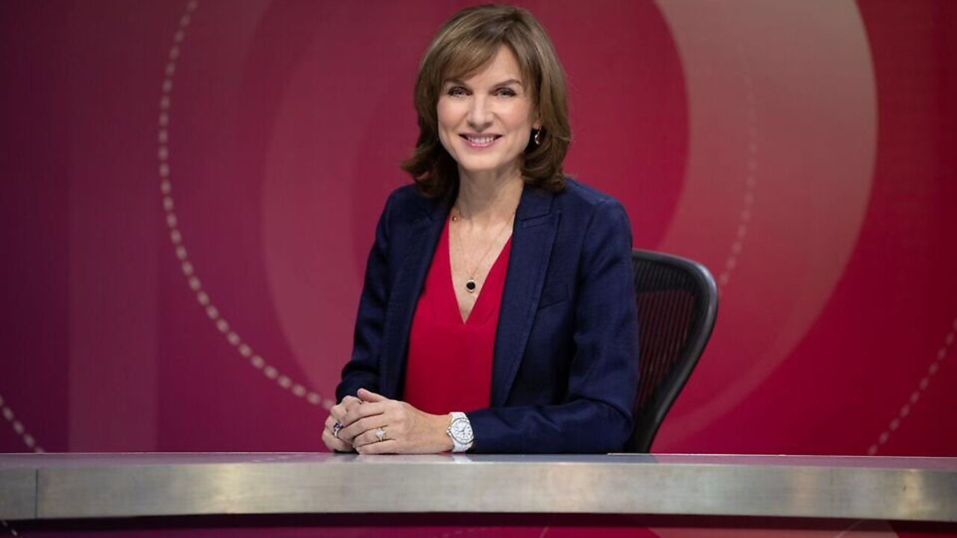 Question Time presenter Fiona Bruce. Photograph: BBC. - Credit: Archant