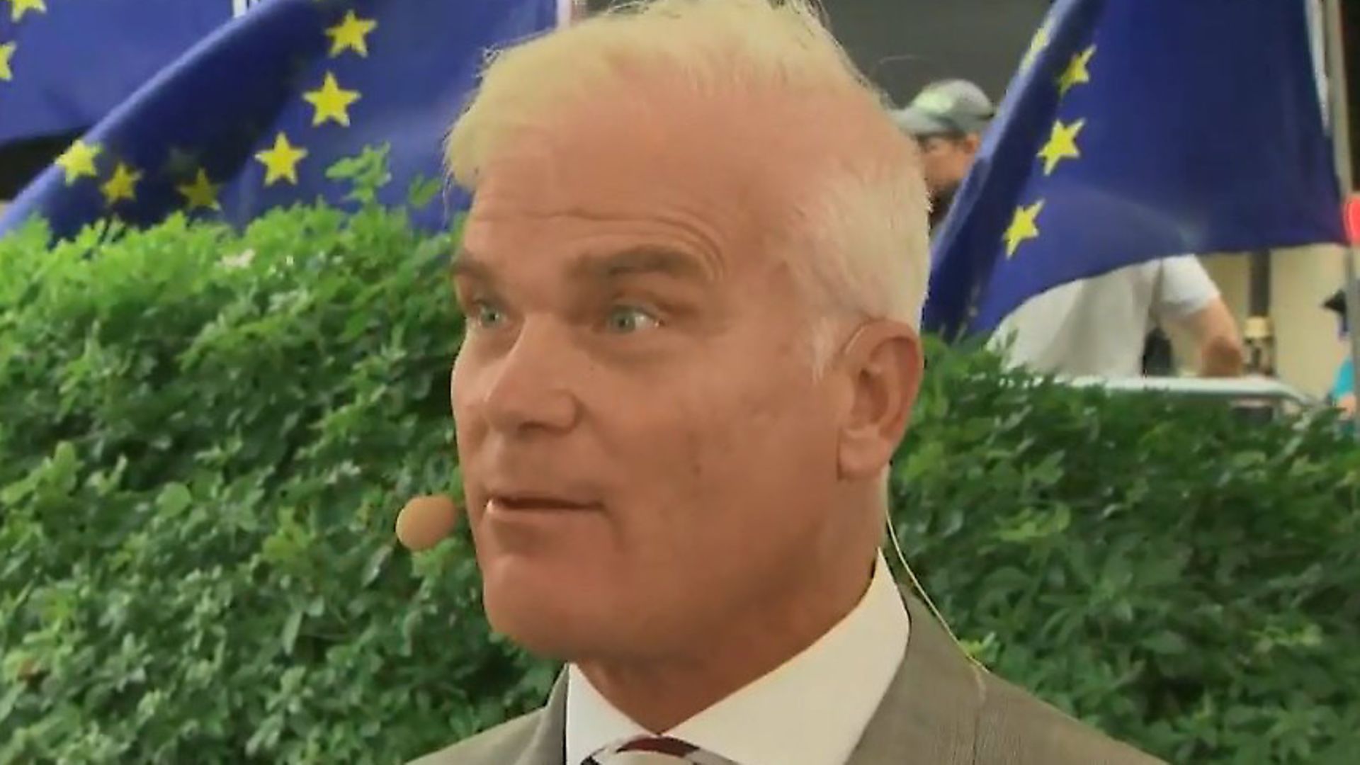Desmond Swayne appears on Sky News. Photograph: Sky. - Credit: Archant