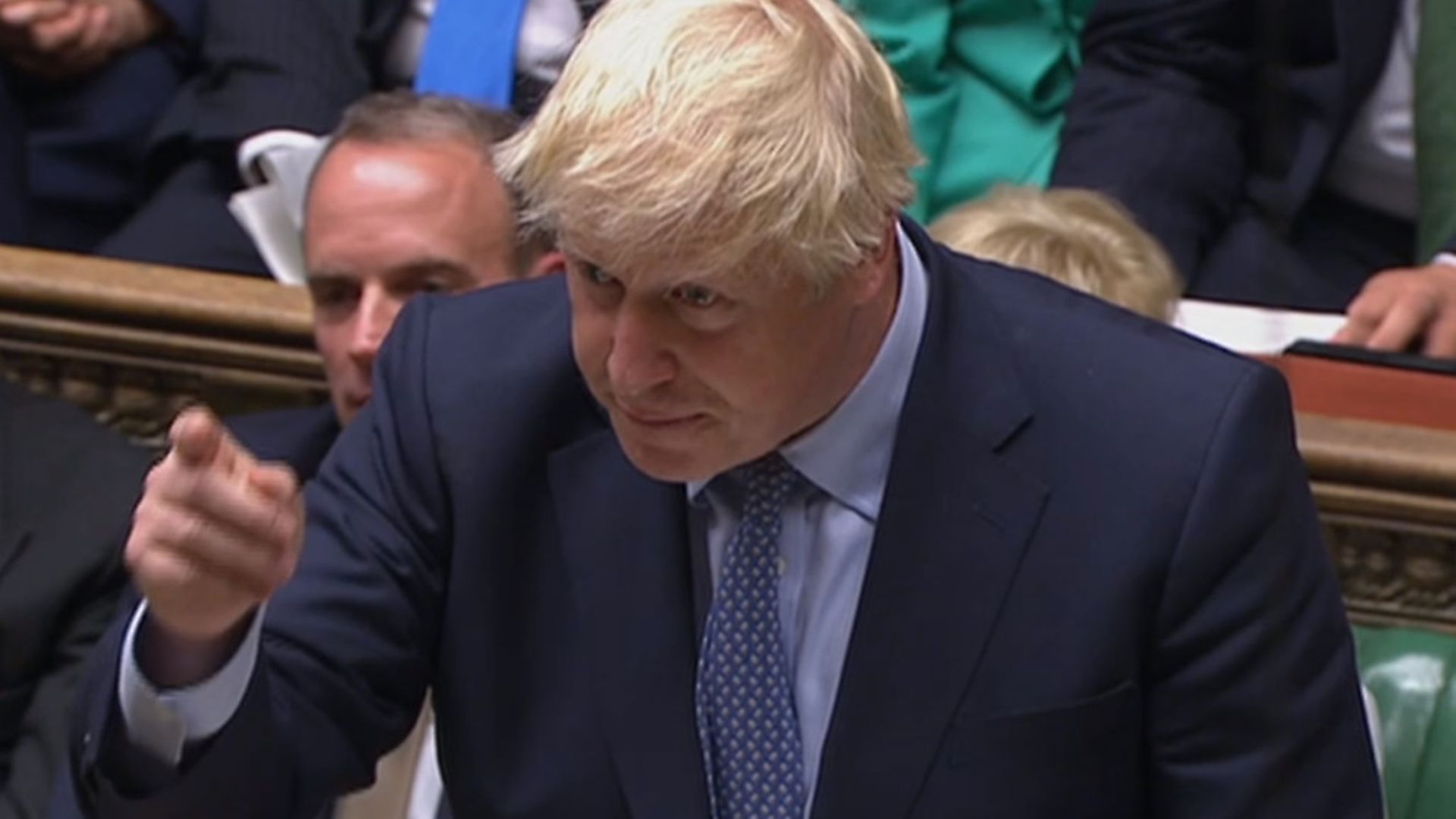 Prime Minister Boris Johnson speaks in the House of Commons. Photograph: House of Commons/PA Wire. - Credit: PA