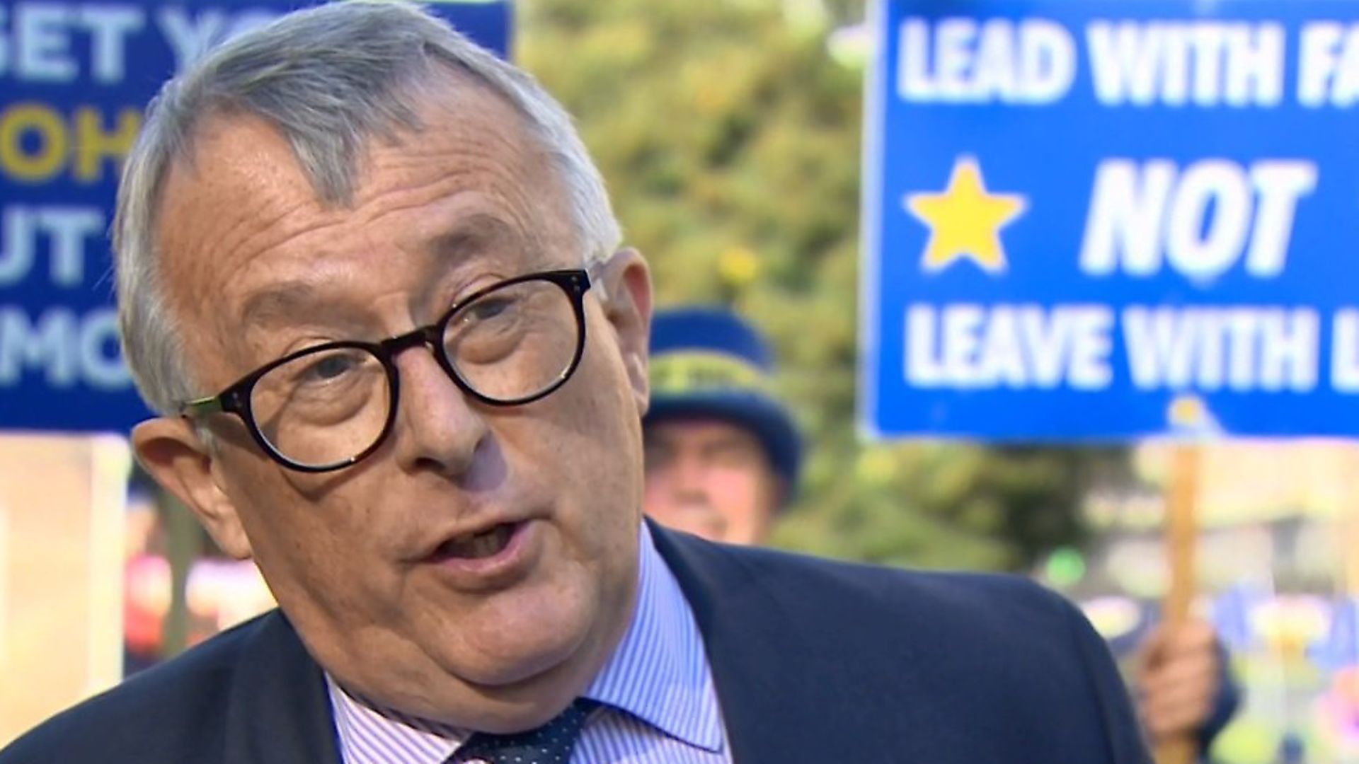 Lib Dem MP Jamie Stone on BBC's Politics Scotland. Photograph: BBC. - Credit: Archant