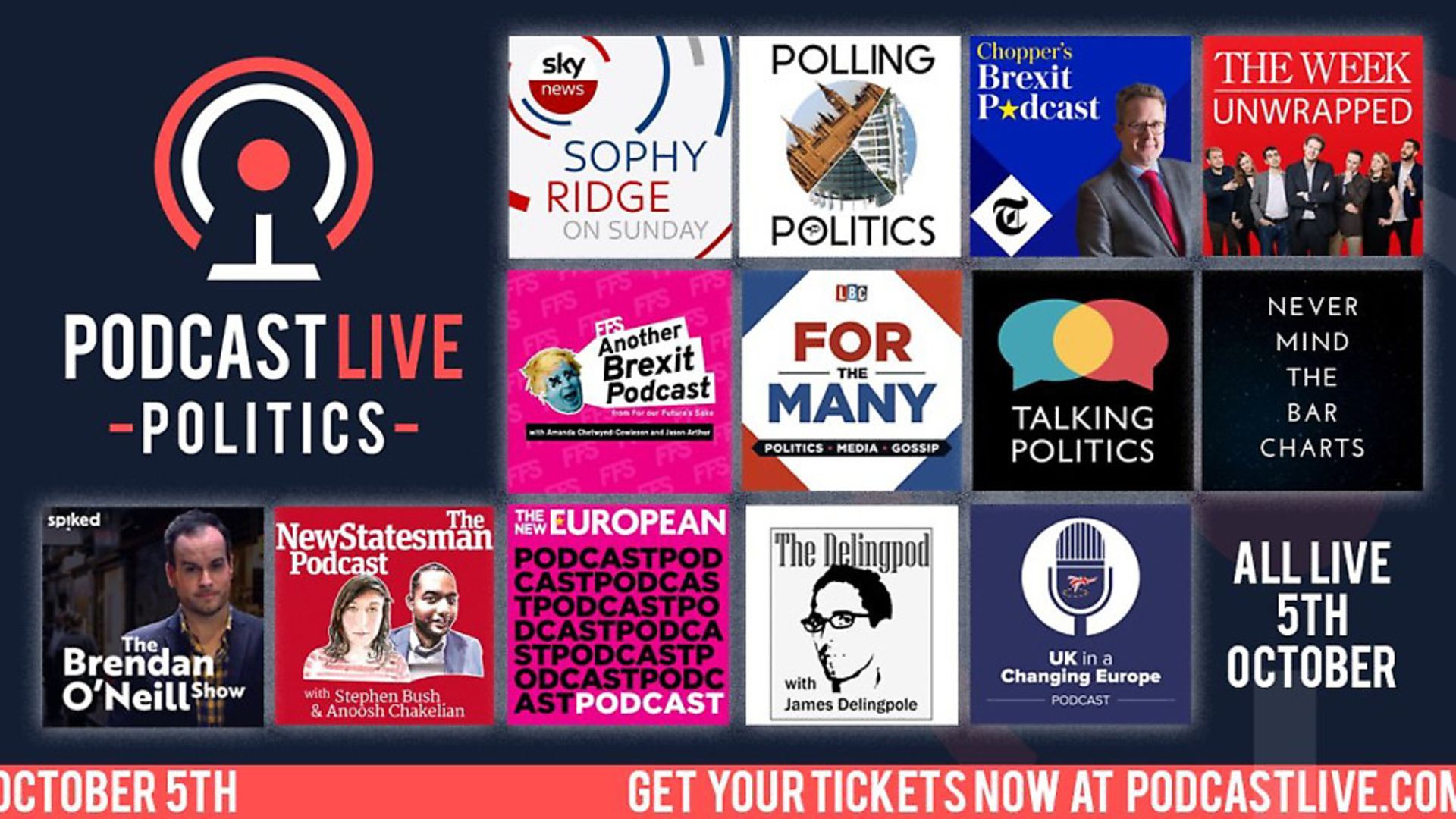 See Richard Porritt, Steve Anglesey and James Ball record The New European podcast live in London along with other popular shows. Picture: Podcast Live - Credit: Podcast Live